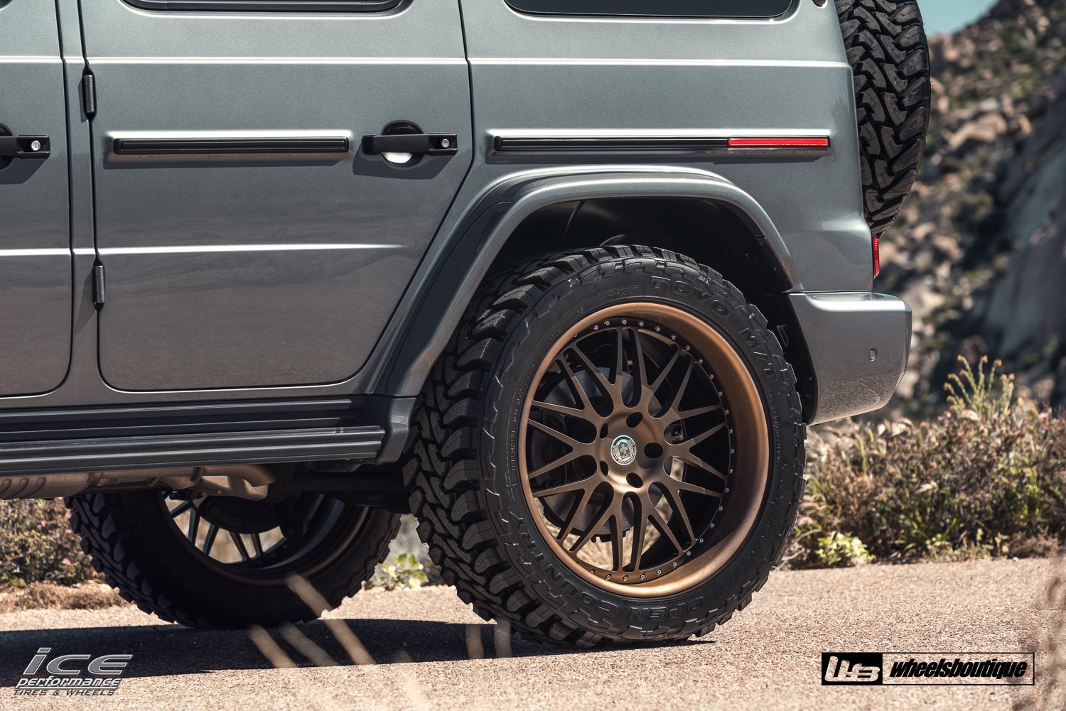 MERCEDES-BENZ W463A G550 ON HRE 540R