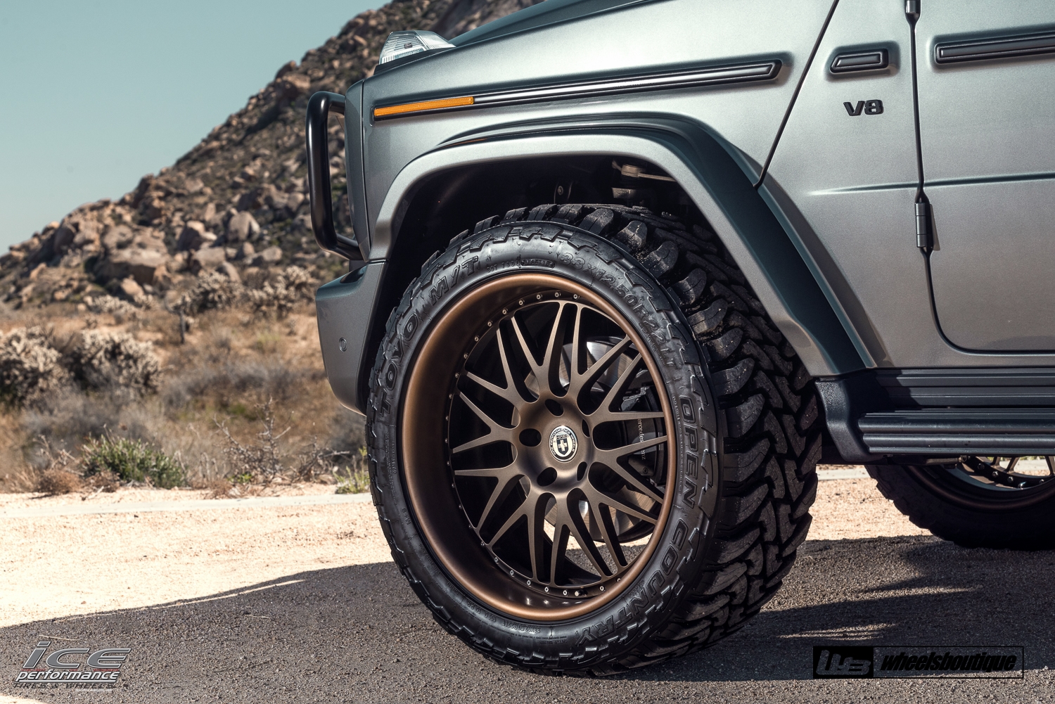 MERCEDES-BENZ W463A G550 ON HRE 540R