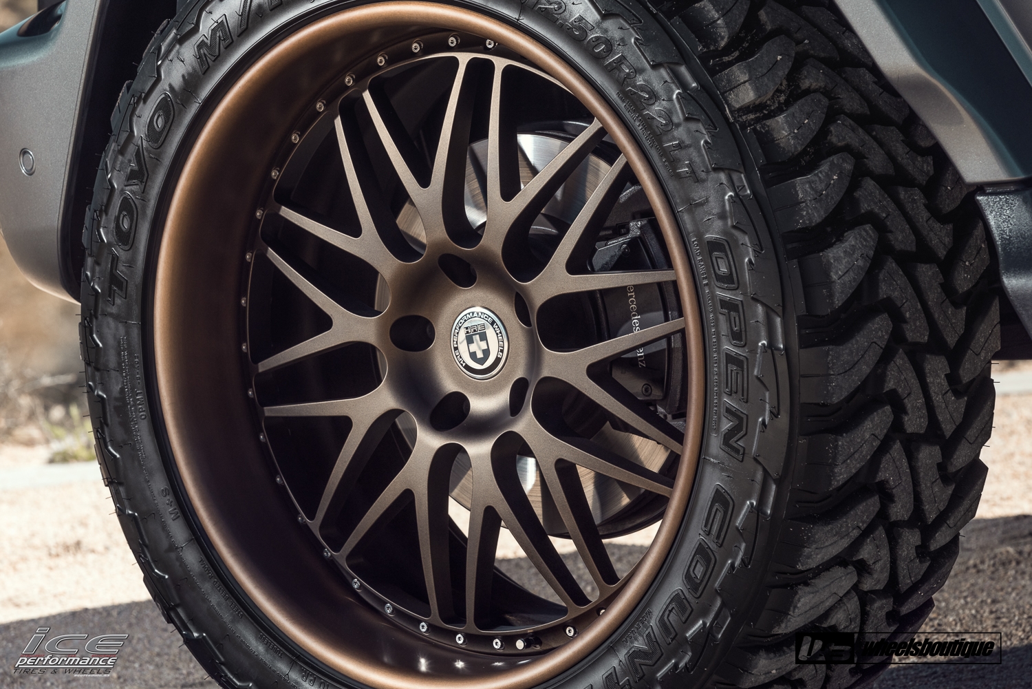 MERCEDES-BENZ W463A G550 ON HRE 540R