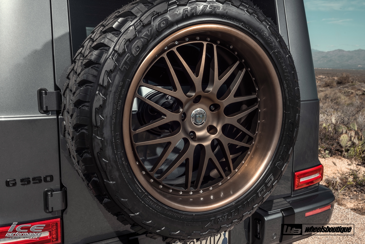 MERCEDES-BENZ W463A G550 ON HRE 540R