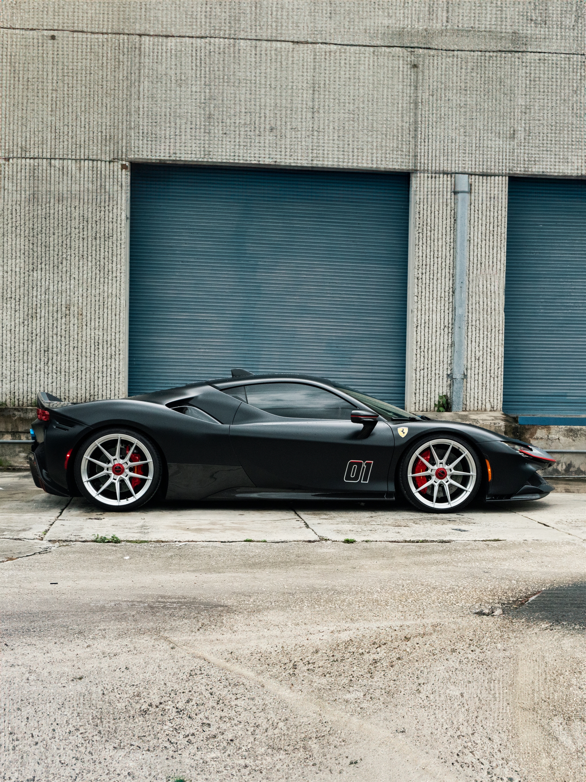 Ferrari SF90 | Nero Assetto Fiorano | on Novitec NF-10 | Brushed Clear
