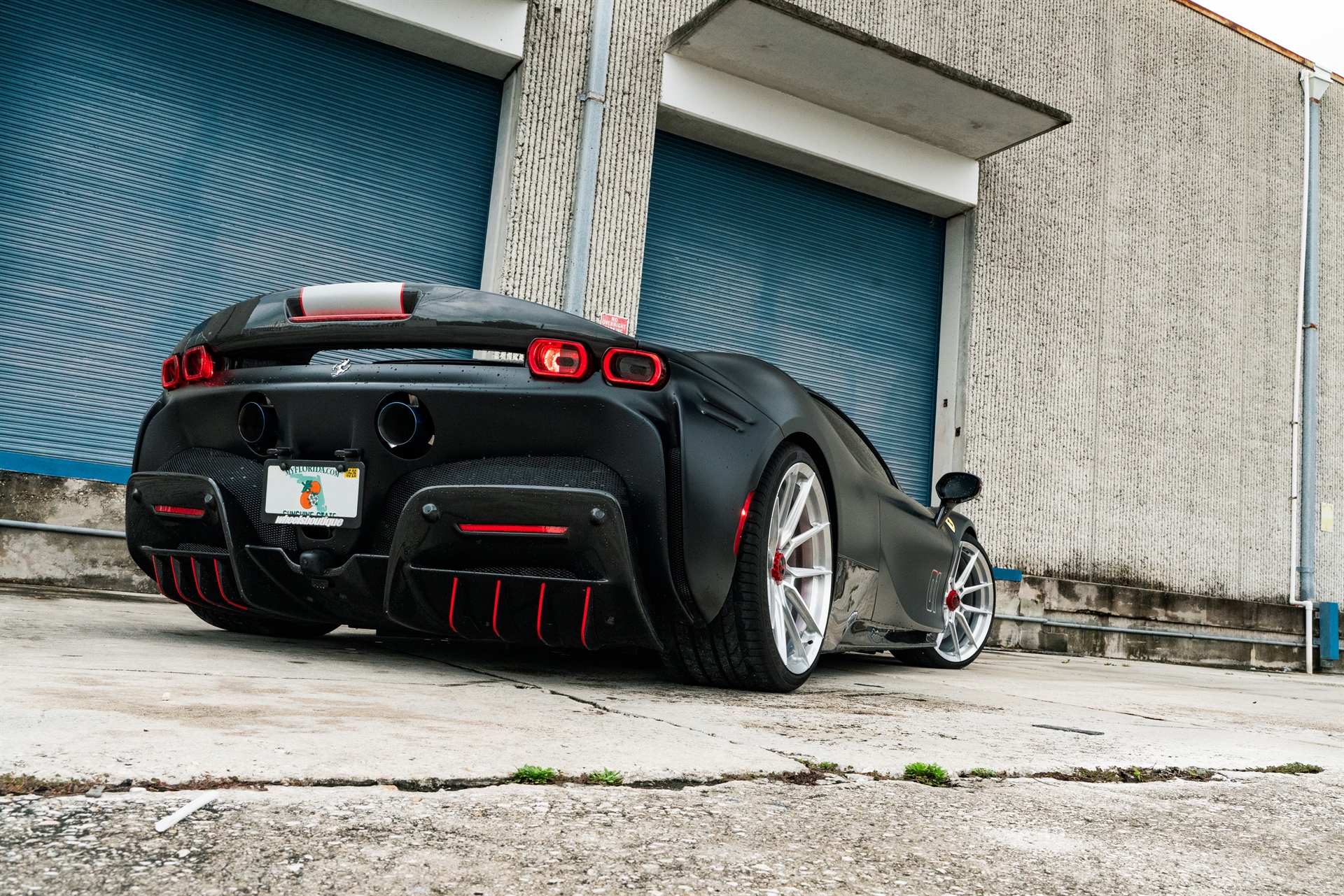 Ferrari SF90 | Nero Assetto Fiorano | on Novitec NF-10 | Brushed Clear