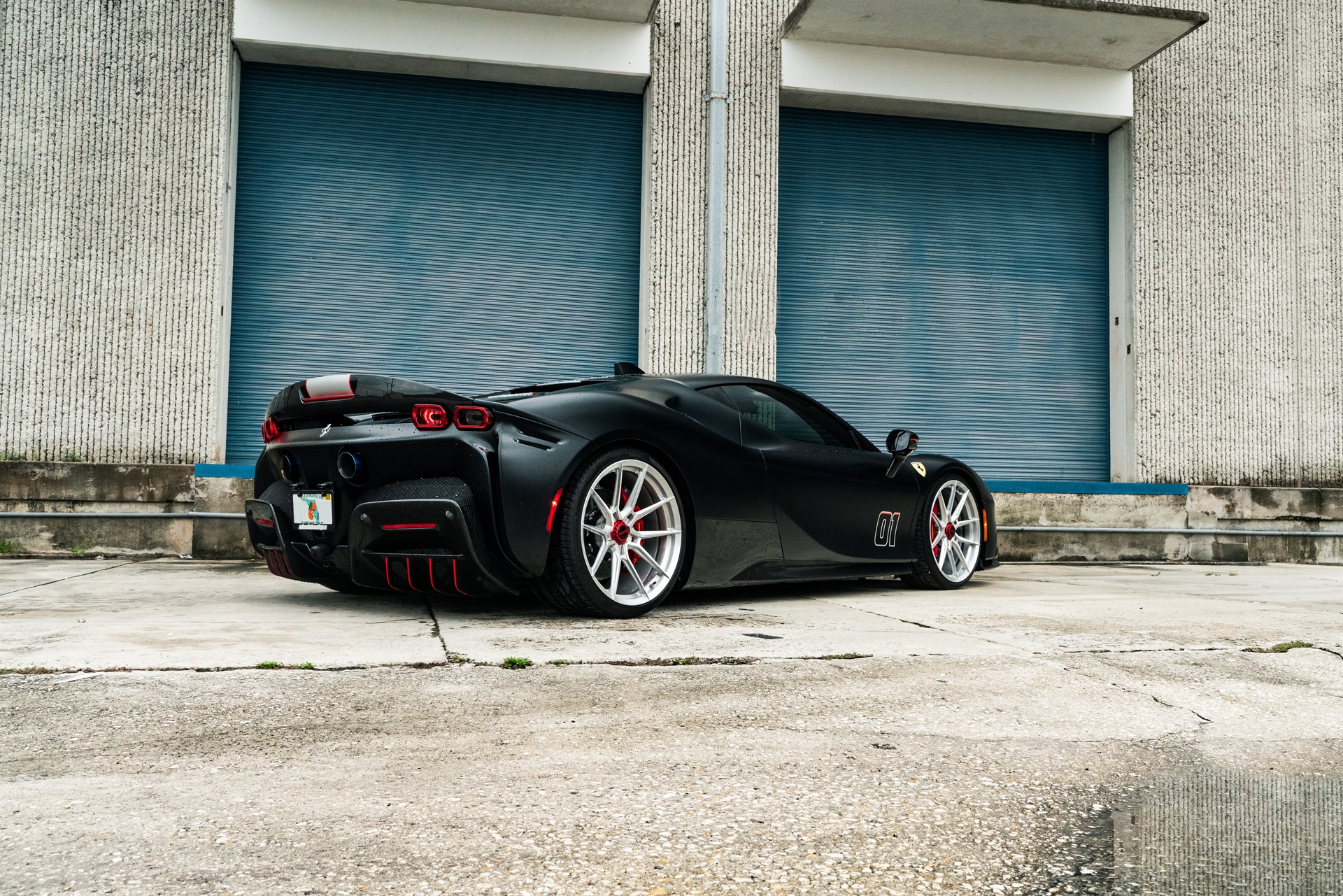 Ferrari SF90 | Nero Assetto Fiorano | on Novitec NF-10 | Brushed Clear