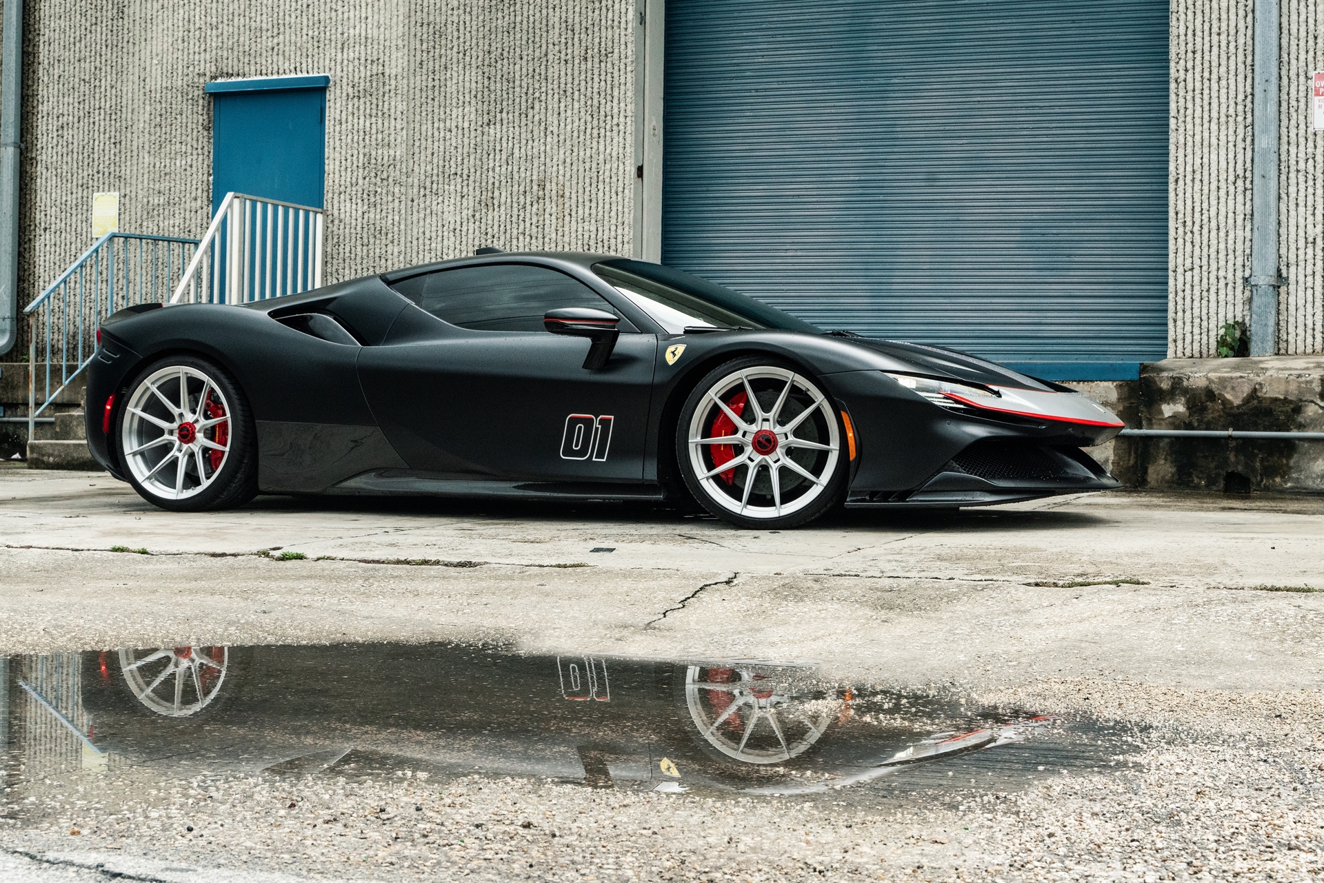 Ferrari SF90 | Nero Assetto Fiorano | on Novitec NF-10 | Brushed Clear
