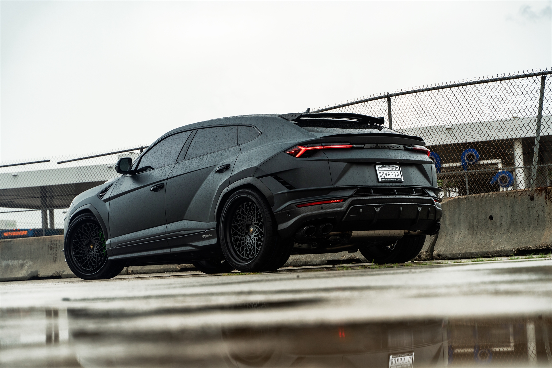 Lamborghini Urus Performante | Grigio Telesto Matt | on 1886 S009 | Satin Black