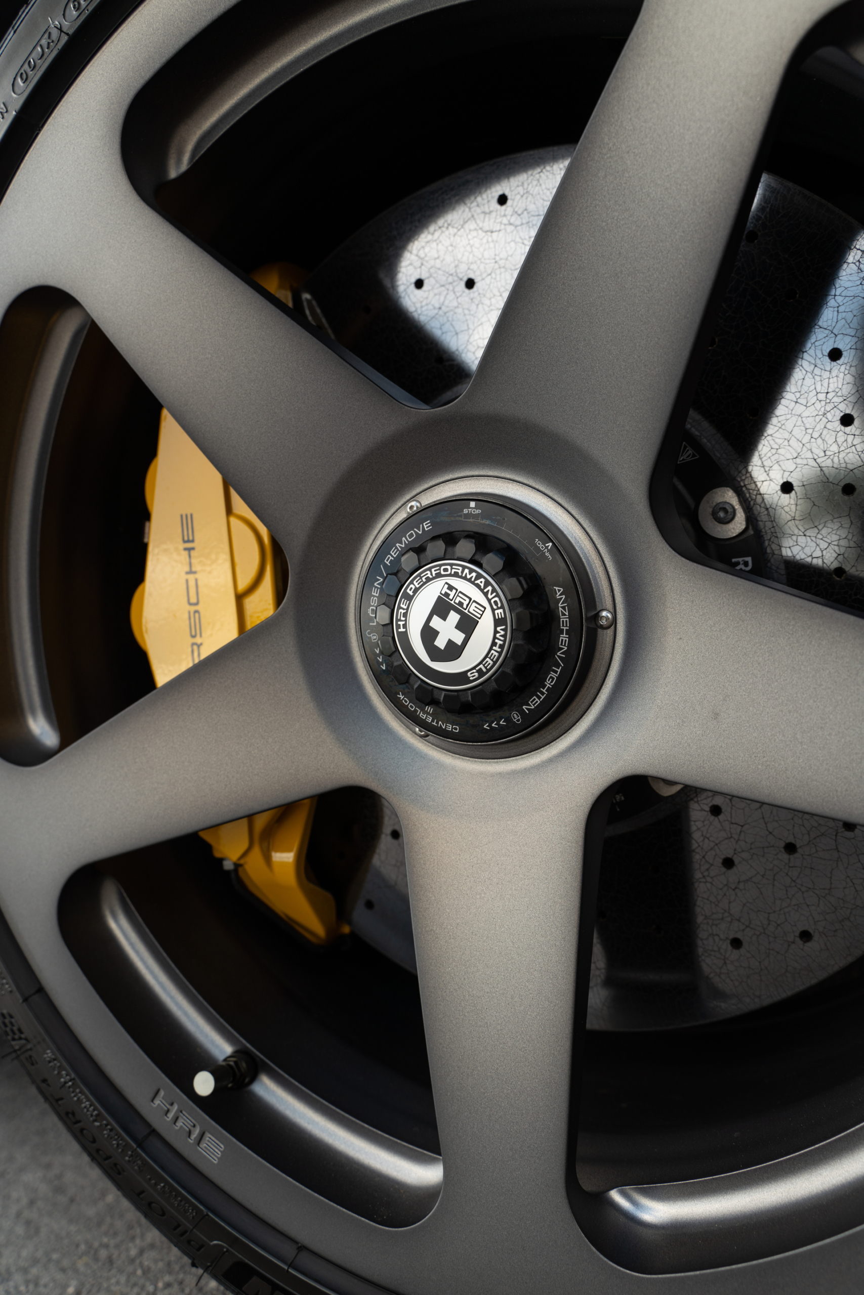 Porsche 992 Turbo S | GT Silver | on HRE 305M | Frozen Dark Polished