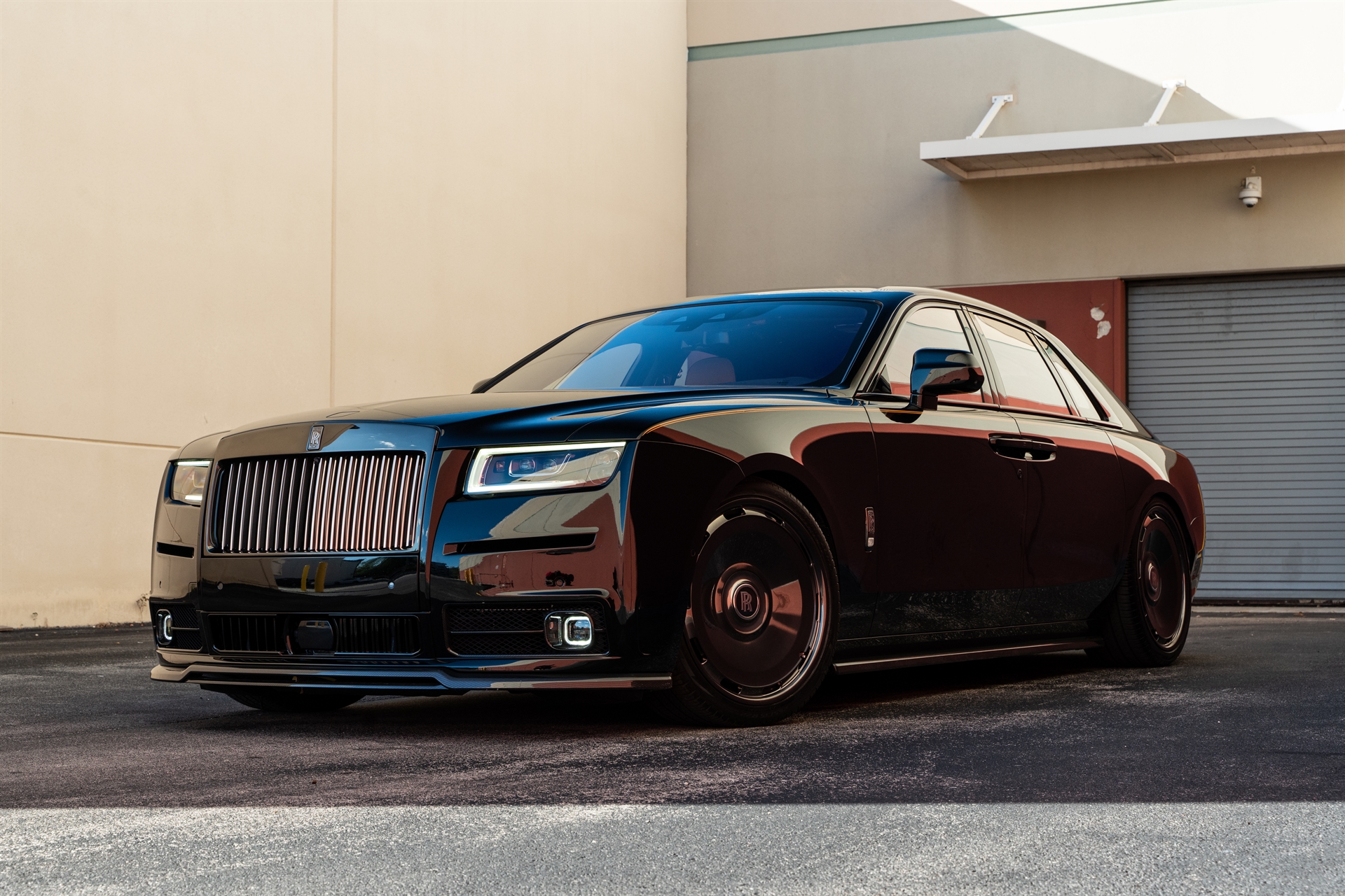 Urban Automotive Rolls-Royce Ghost | on Avant Garde AGL93 | Mirror Polished Smoke