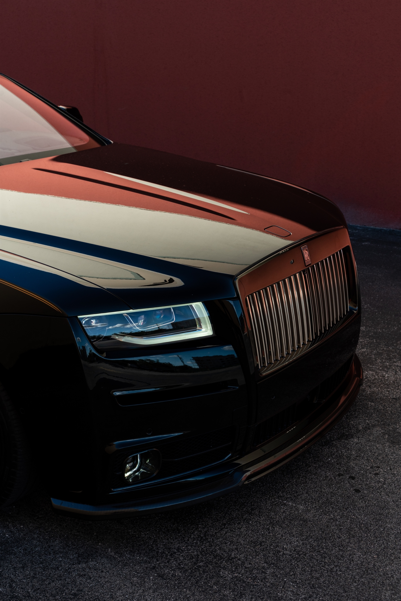 Urban Automotive Rolls-Royce Ghost | on Avant Garde AGL93 | Mirror Polished Smoke