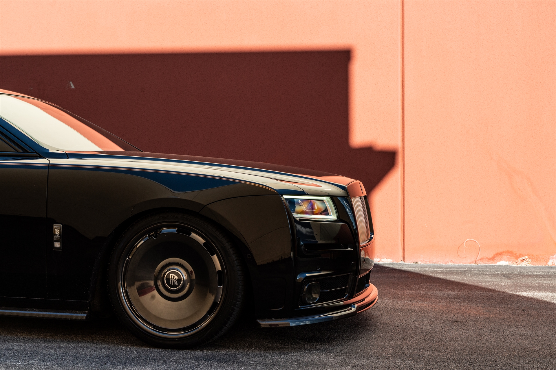 Urban Automotive Rolls-Royce Ghost | on Avant Garde AGL93 | Mirror Polished Smoke