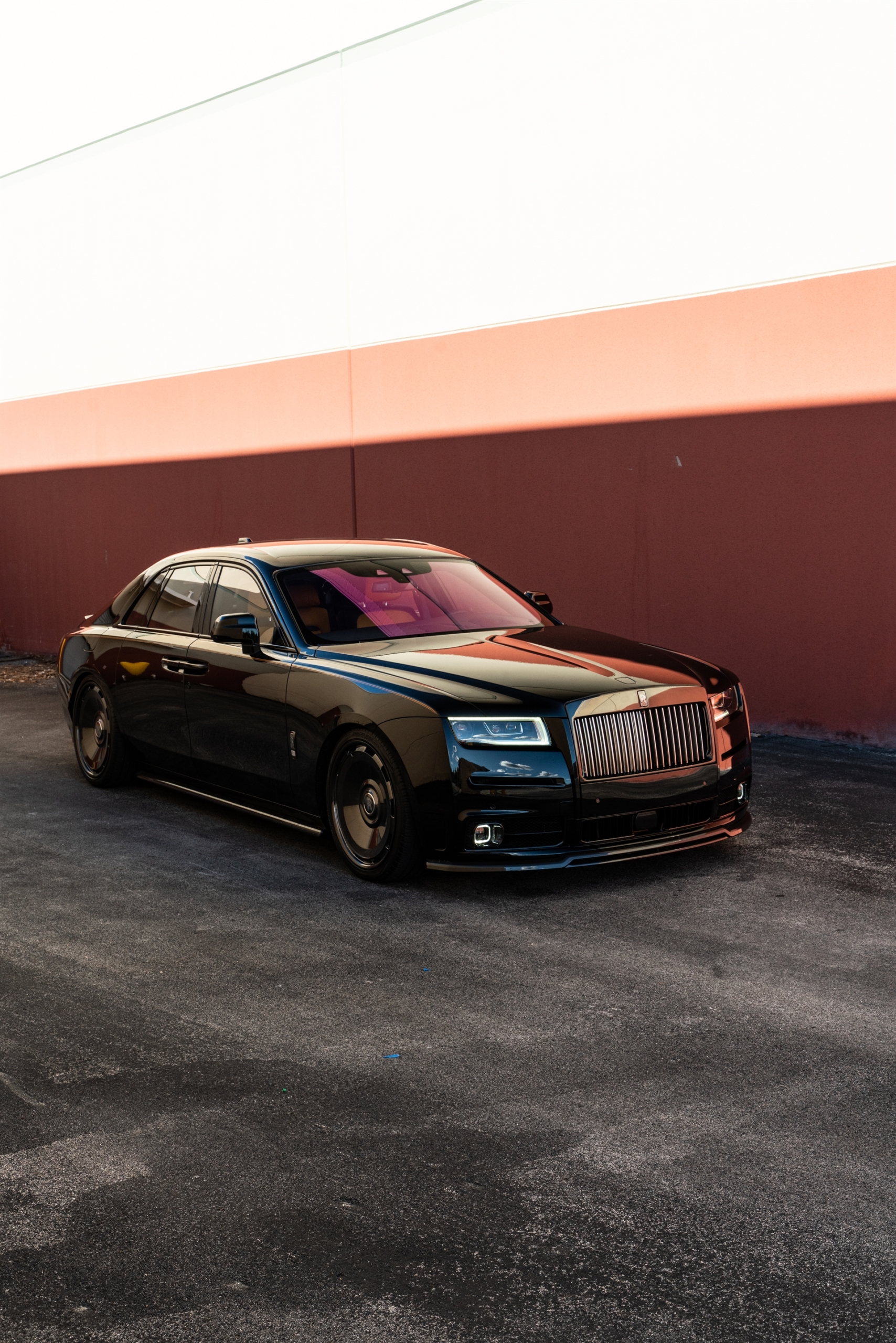 Urban Automotive Rolls-Royce Ghost | on Avant Garde AGL93 | Mirror Polished Smoke