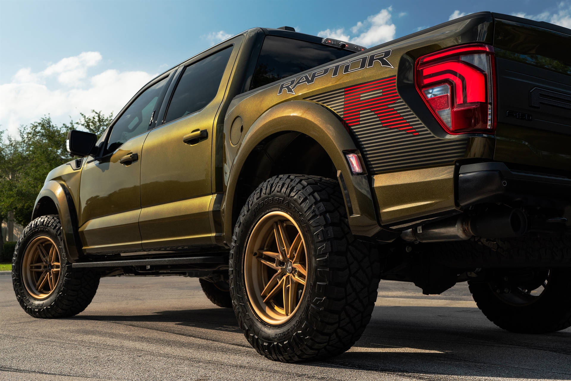 ANRKY AN36 Satin Brushed Champange | Ford Raptor R