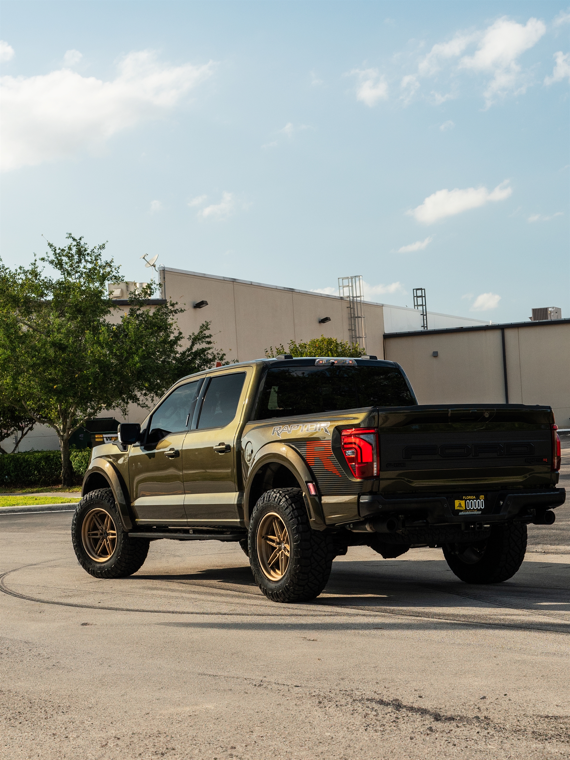 ANRKY AN36 Satin Brushed Champange | Ford Raptor R
