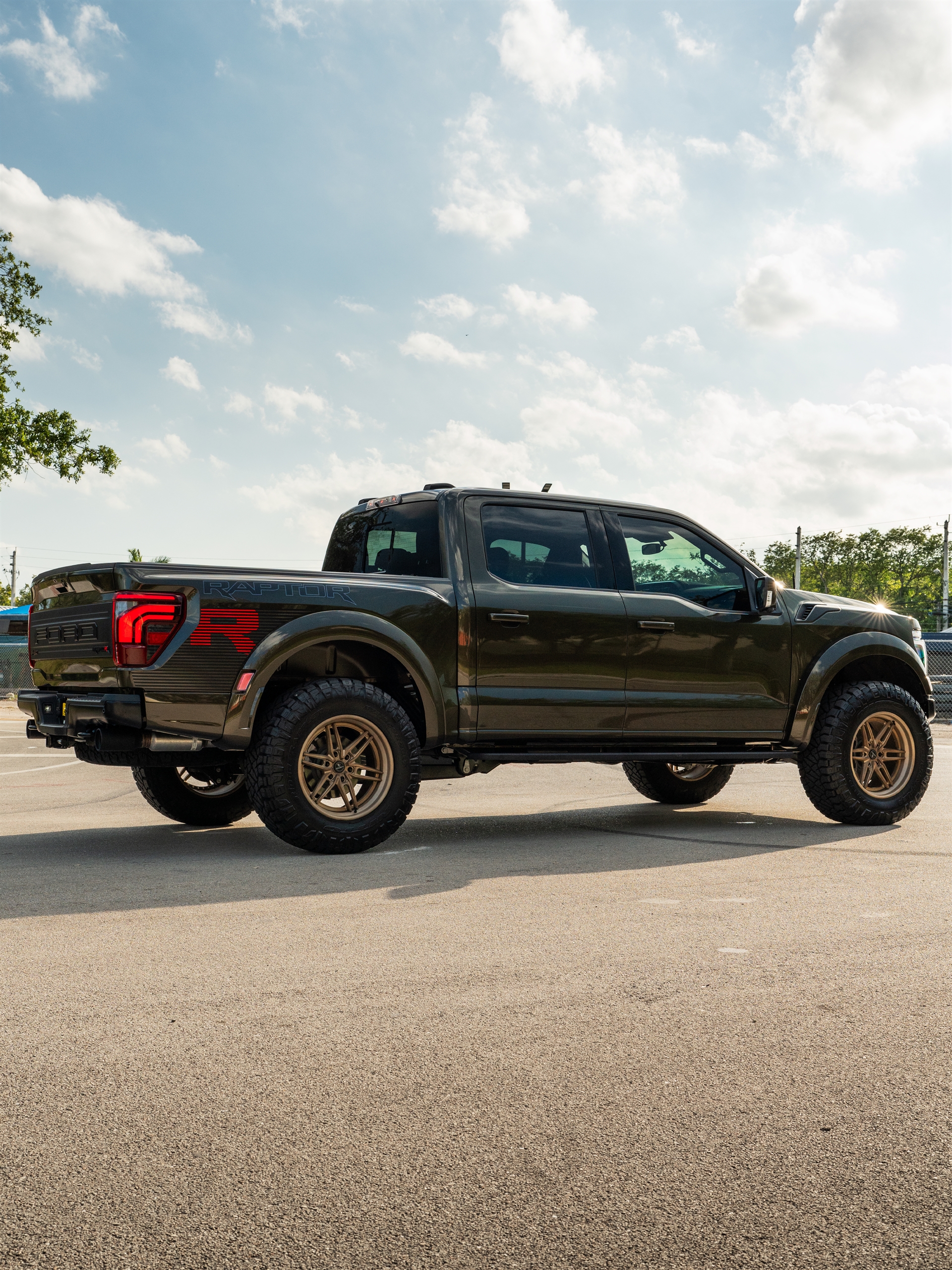 ANRKY AN36 Satin Brushed Champange | Ford Raptor R