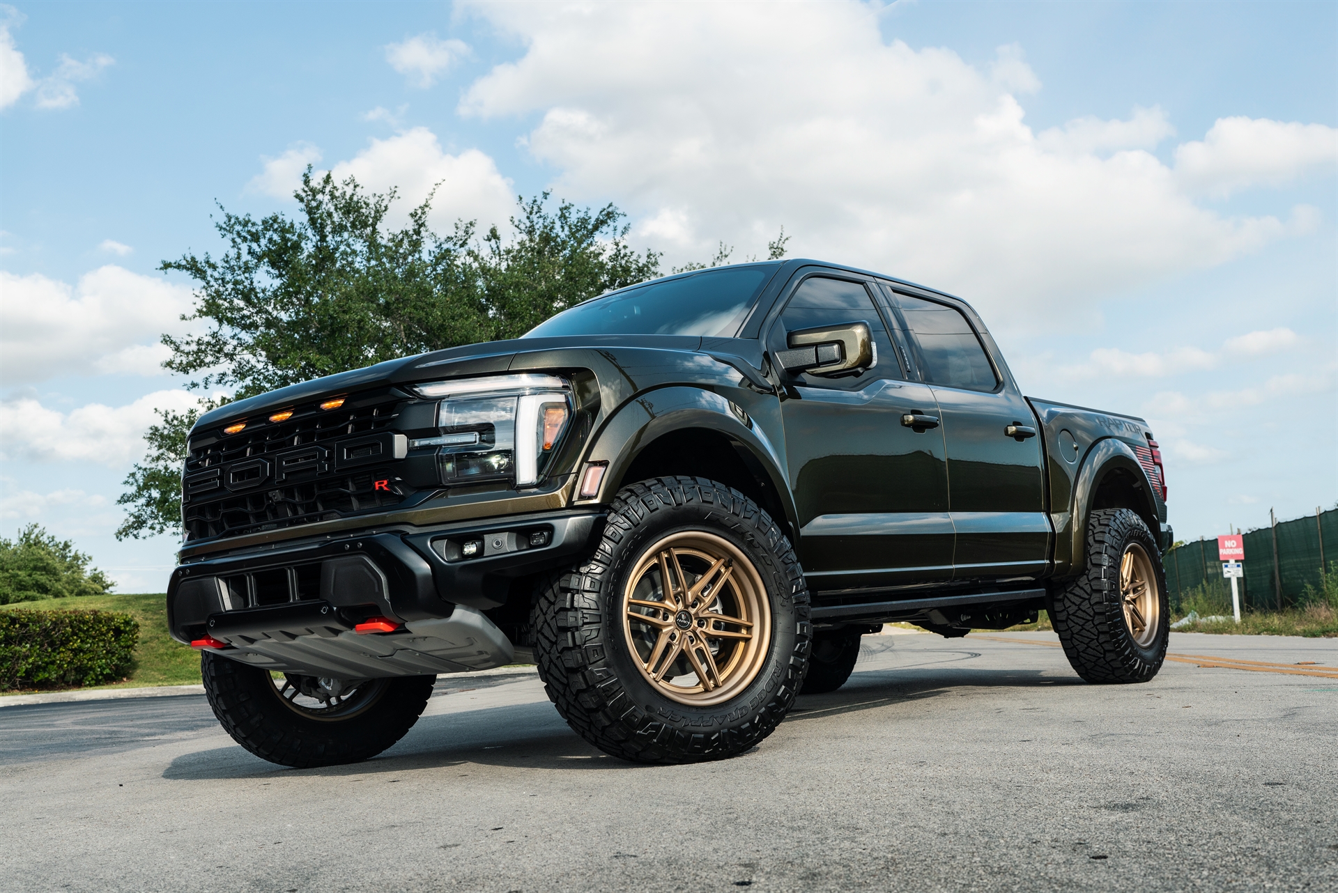 ANRKY AN36 Satin Brushed Champange | Ford Raptor R