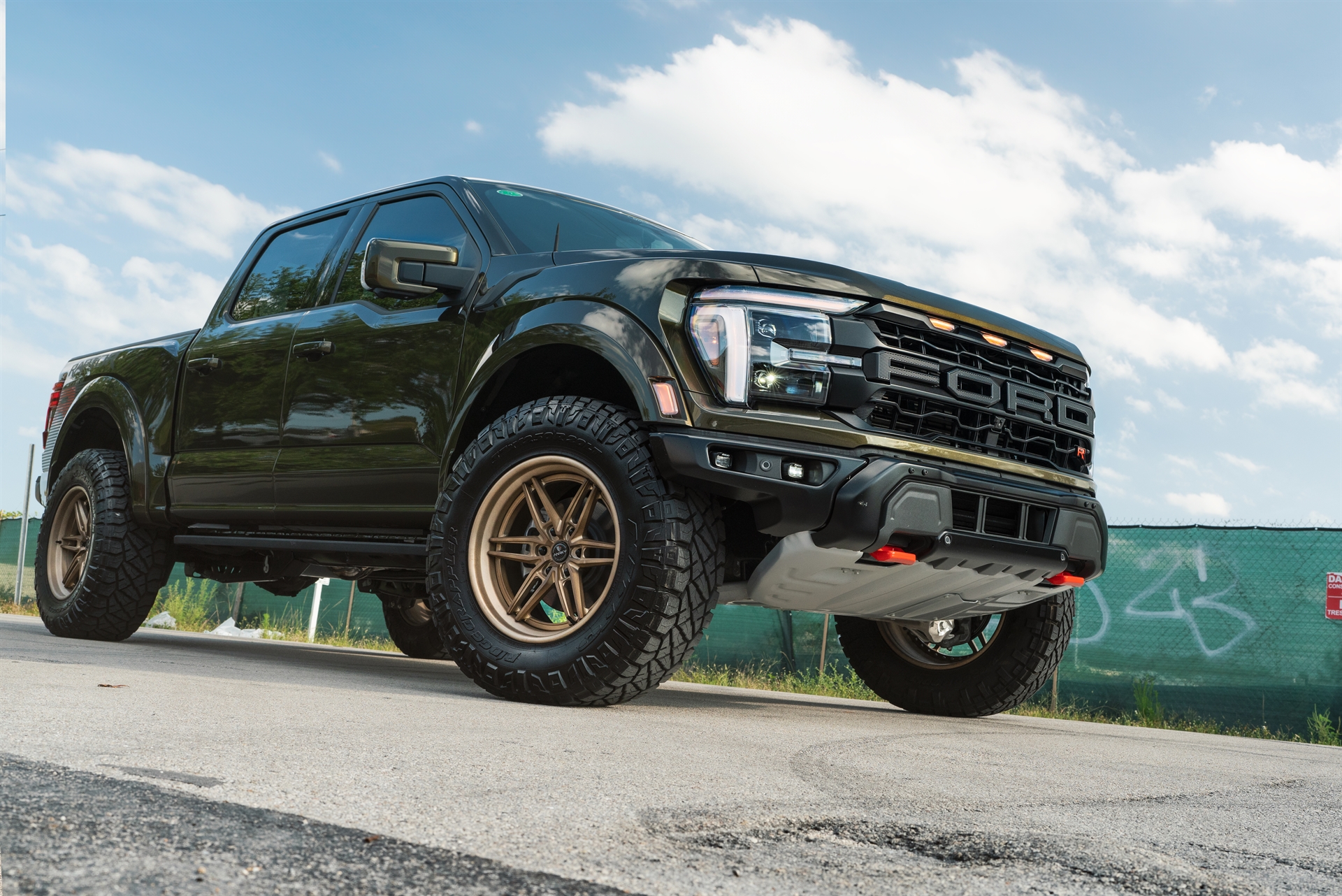 ANRKY AN36 Satin Brushed Champange | Ford Raptor R