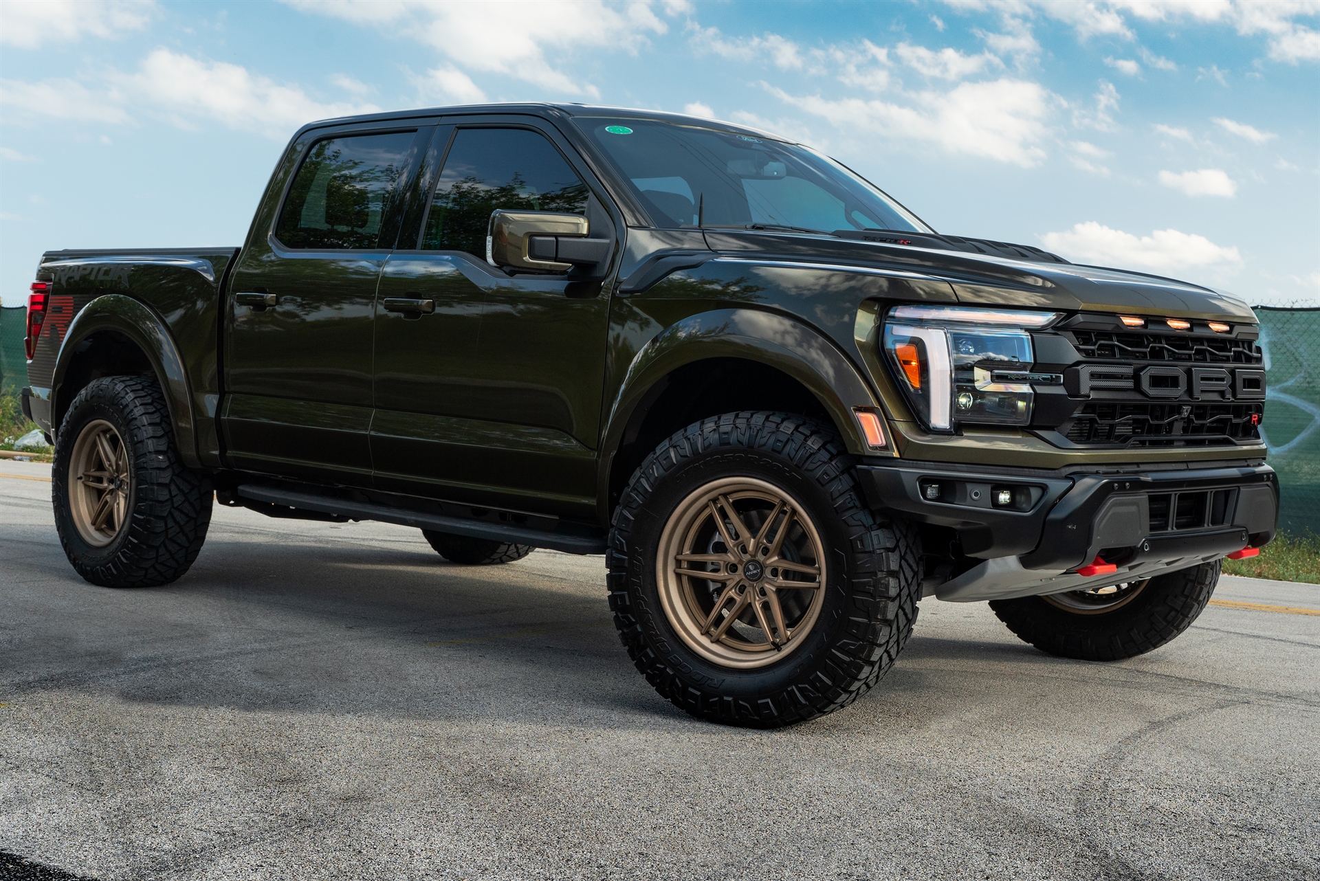 ANRKY AN36 Satin Brushed Champange | Ford Raptor R