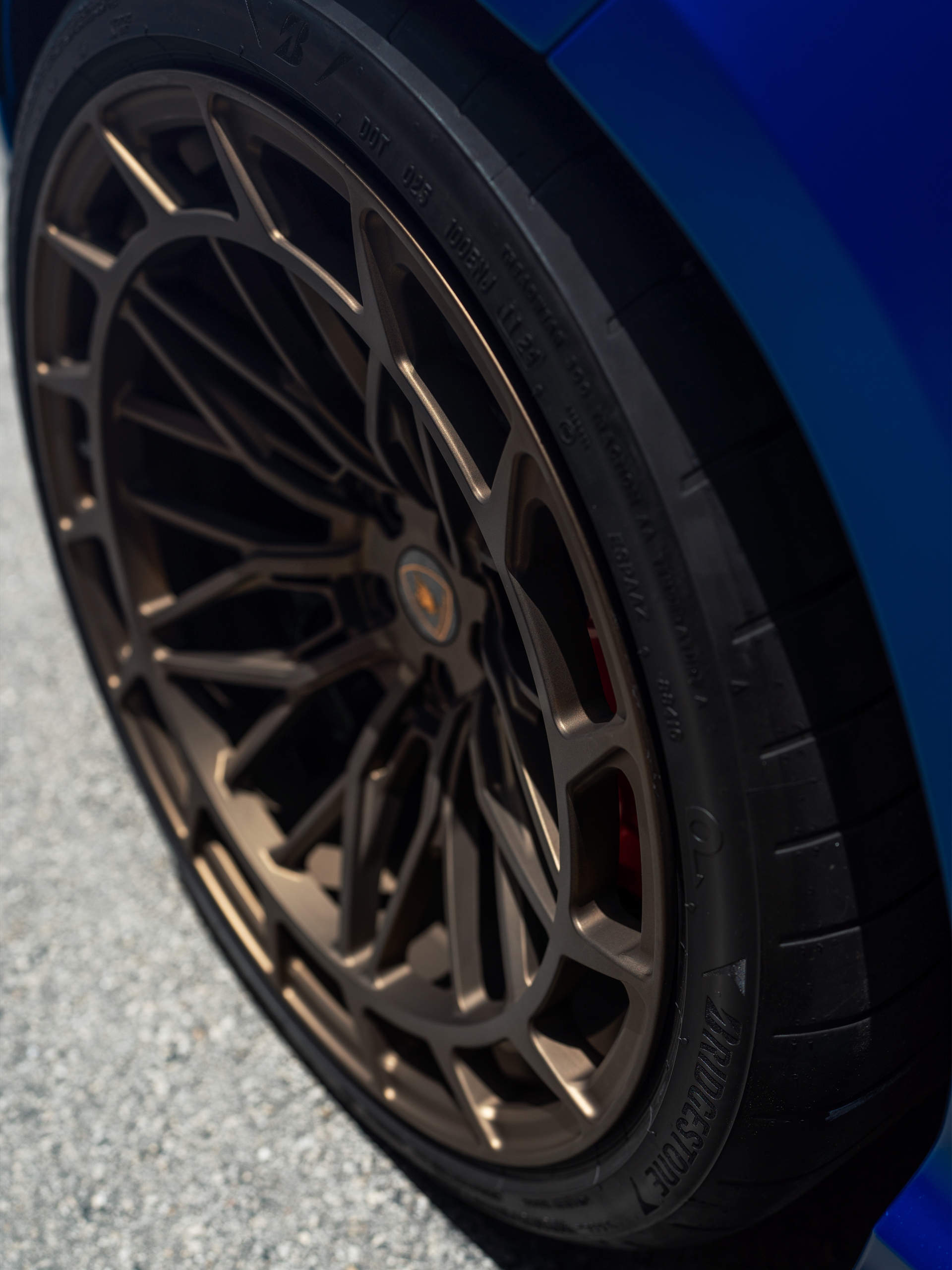 Lamborghini Revuelto | Blu Eleos | on Avant Garde AGL80 | Satin Bronze