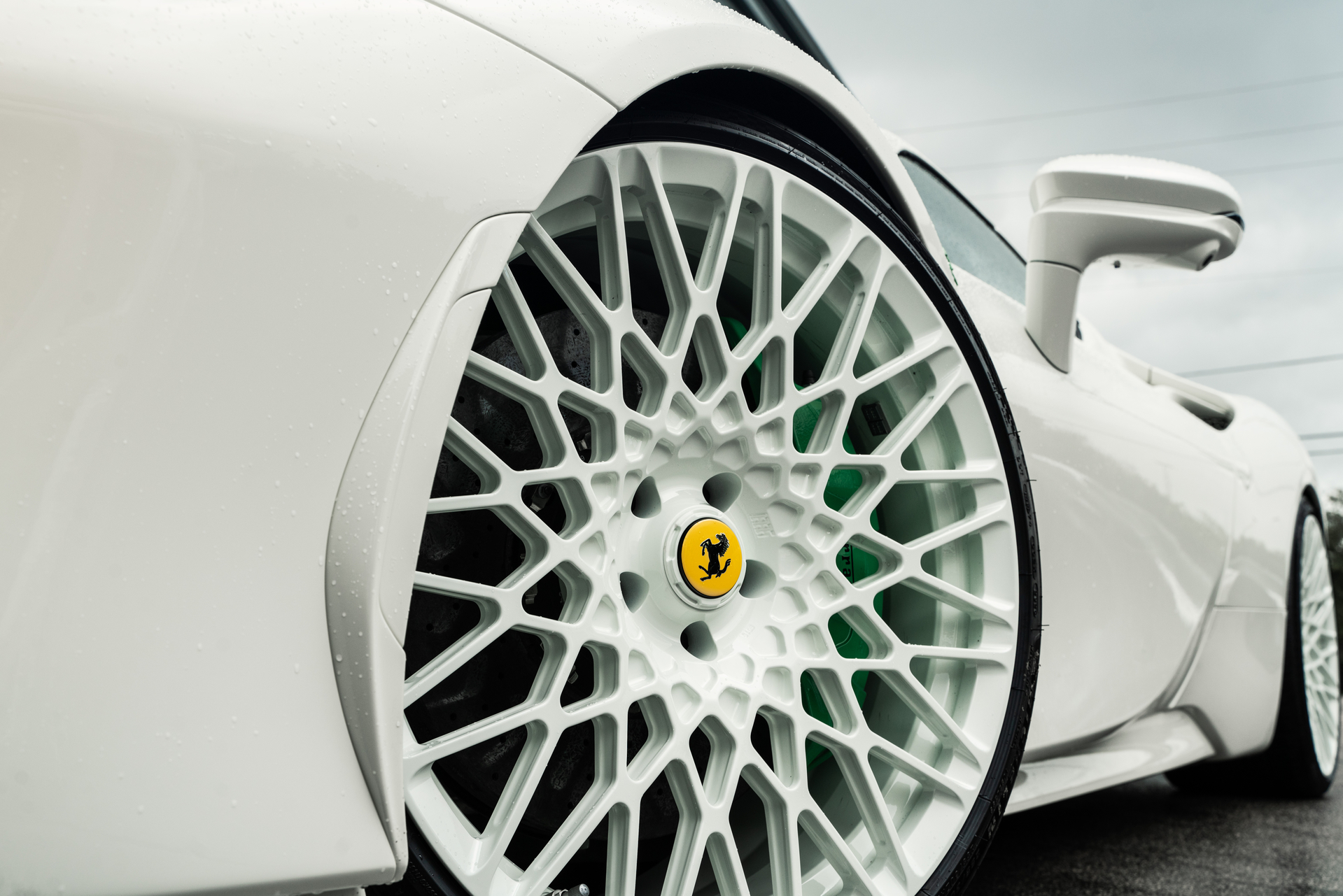 Ferrari SF90 | Bianco Avus | on 1886 S015 | Gloss White