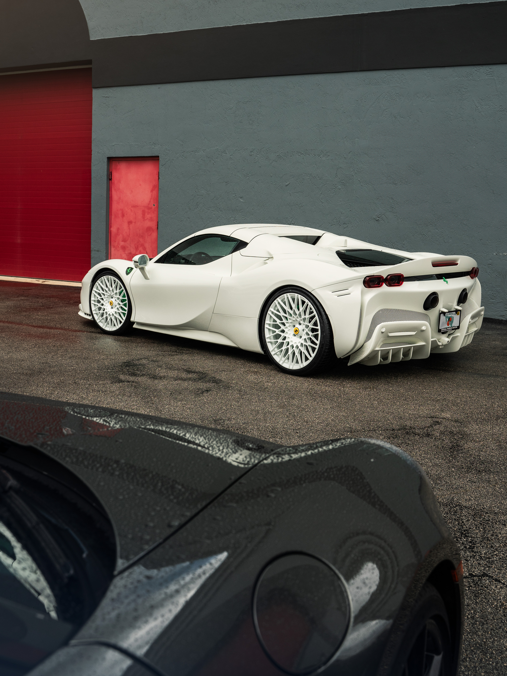 Ferrari SF90 | Bianco Avus | on 1886 S015 | Gloss White