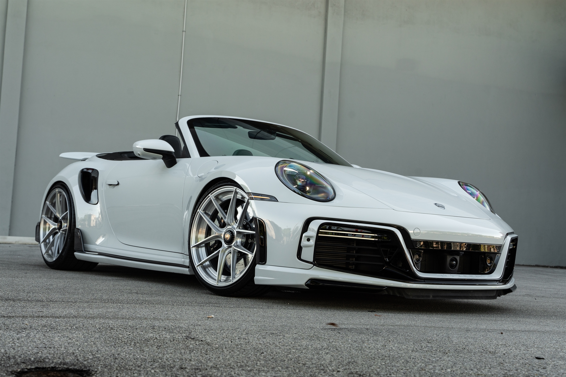 TECHART 992 Turbo S | Carrera White | on ANRKY XR-201 | Brushed Clear