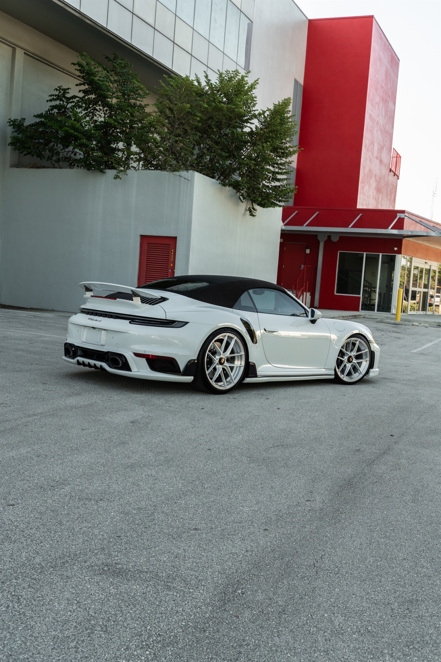 TECHART 992 Turbo S | Carrera White | on ANRKY XR-201 | Brushed Clear