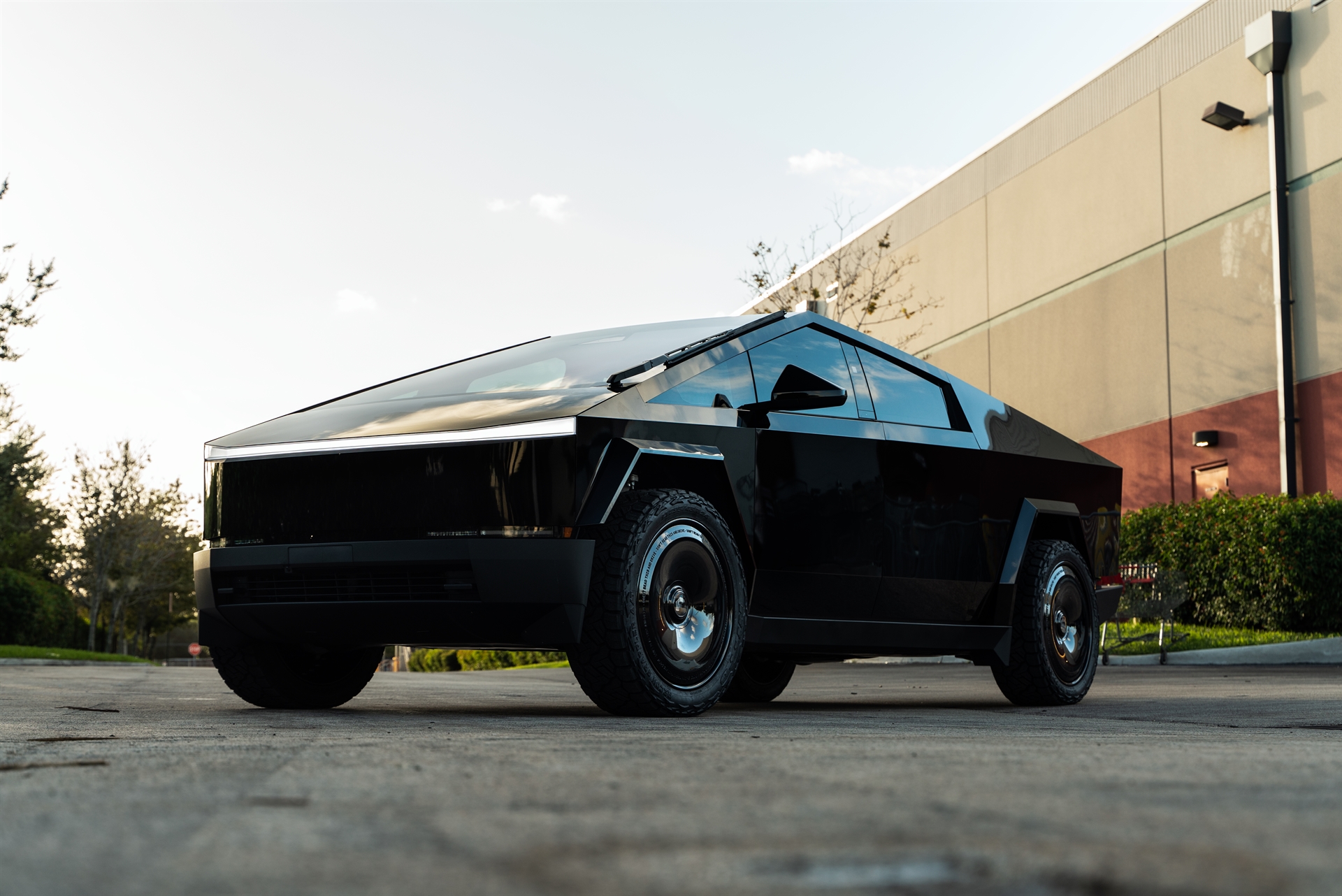 Tesla Cybertruck on Forgiato Cactus Jack