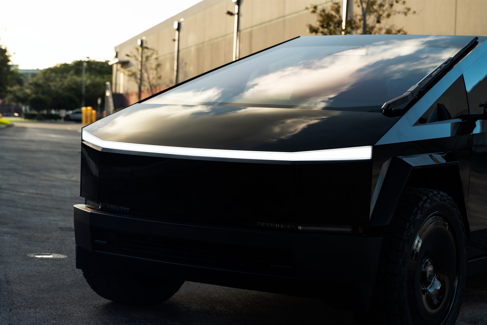 Tesla Cybertruck on Forgiato Cactus Jack