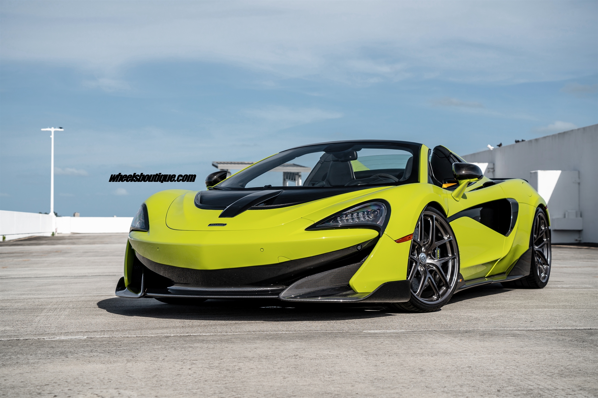 MCLAREN 600LT SPIDER ON HRE R101 LIGHTWEIGHT