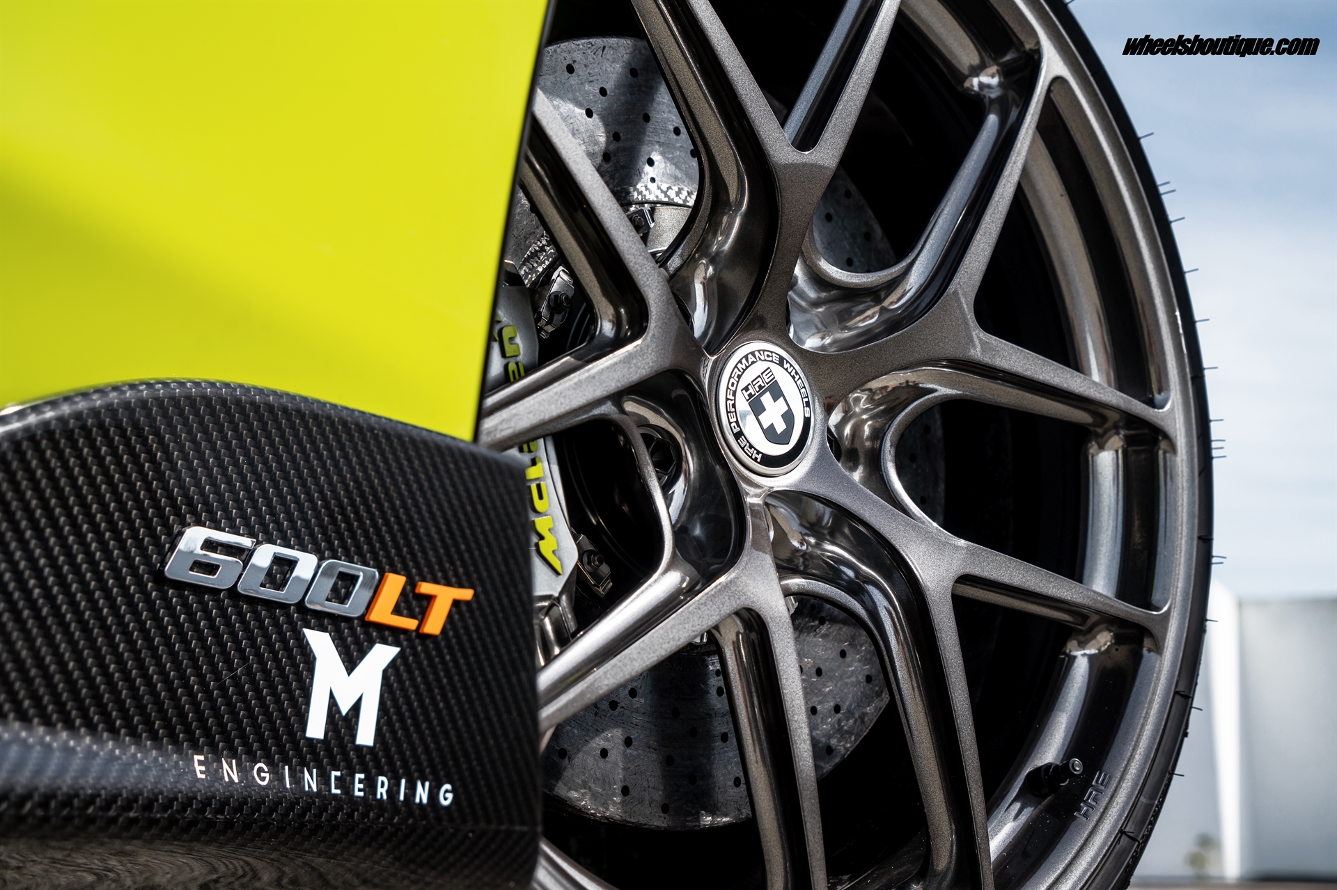 MCLAREN 600LT SPIDER ON HRE R101 LIGHTWEIGHT