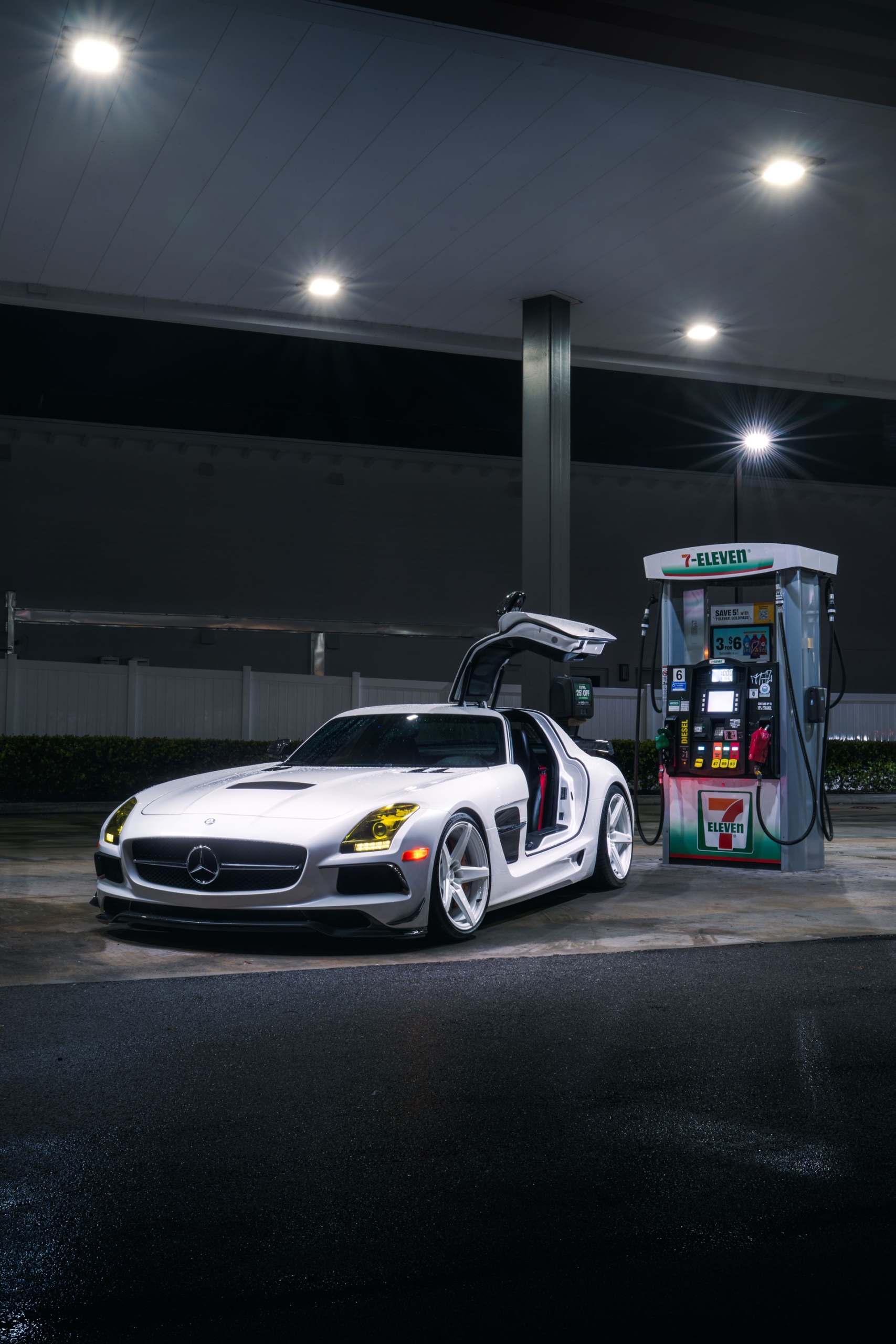 Mercedes Benz SLS Black Series | Mystic White | on ANRKY RS5.1 | Mystic White