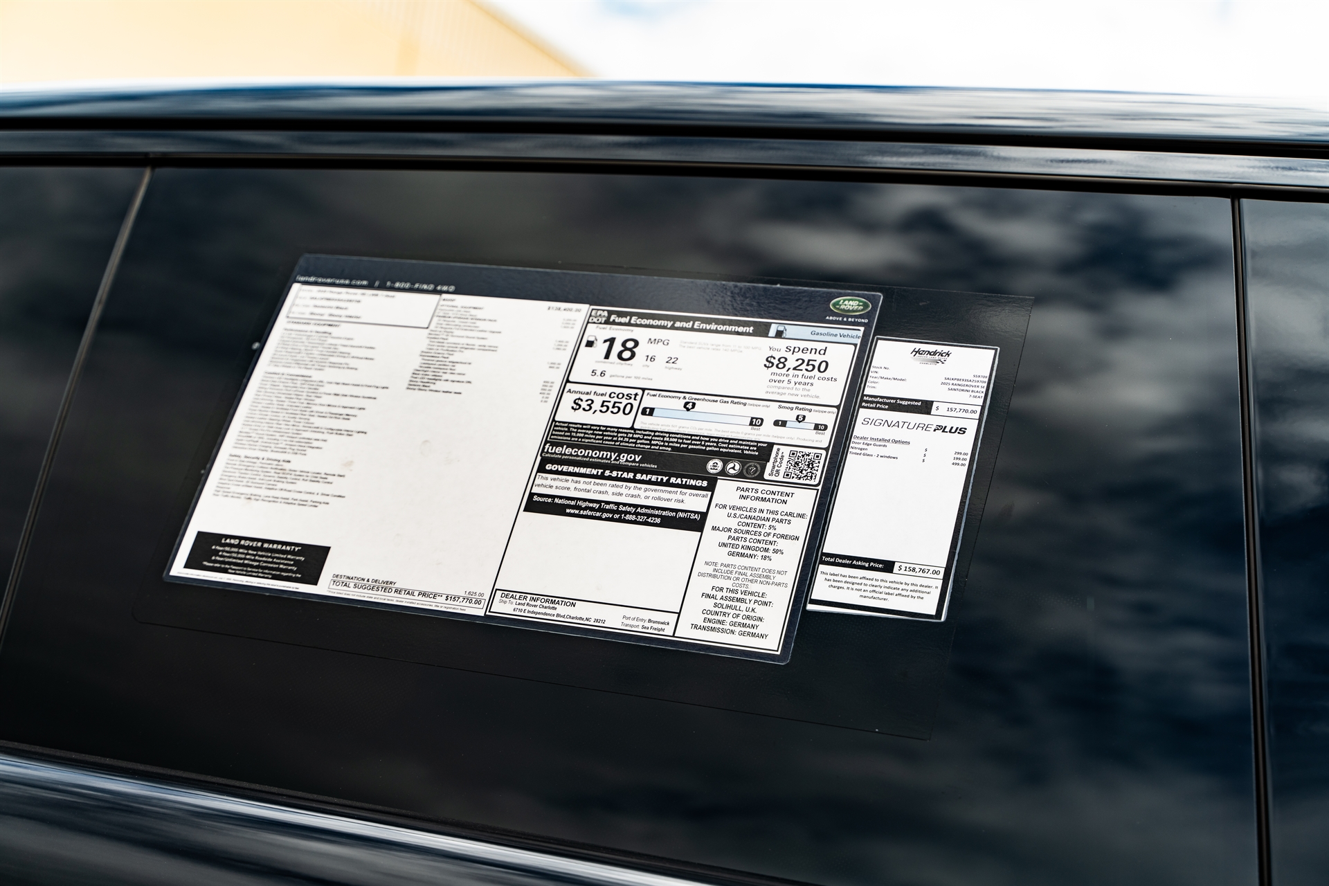 Range Rover | Santorini Black | on Forgiato Trimestre-M | Gloss Black