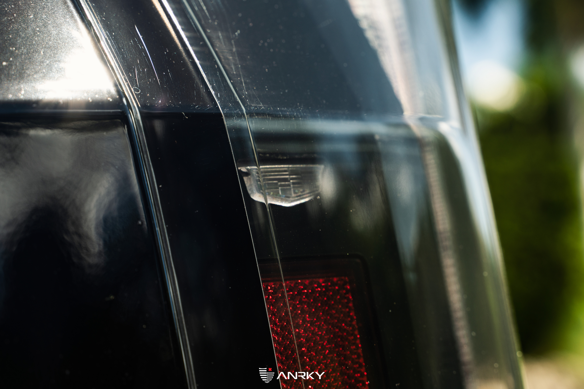 Cadillac Escalade | Black Raven | on ANRKY RF-182 | Brushed Face + Mirror Polished Windows