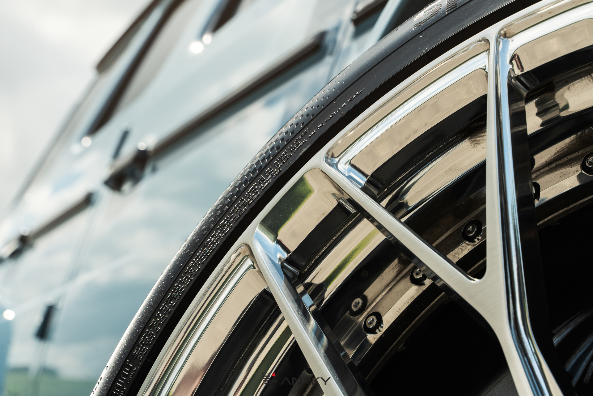 Mercedes Benz G63 AMG | China Blue | on ANRKY AN20 | Brushed Face + Mirror Polished Windows