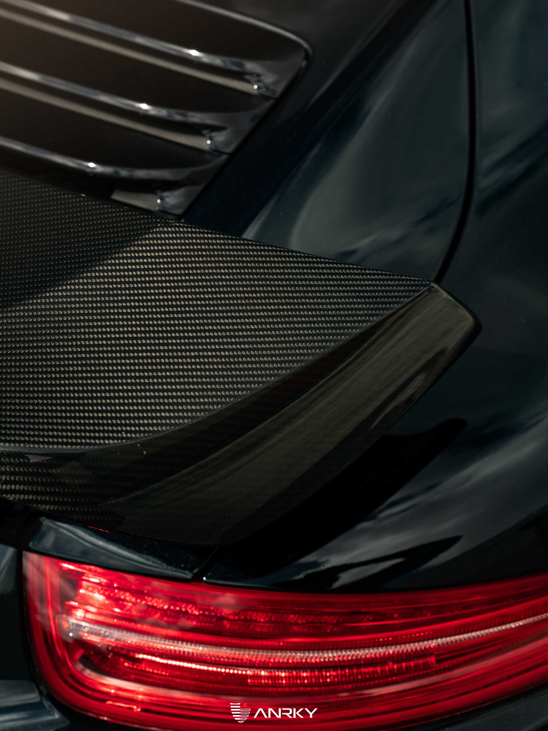 Porsche 991.1 Turbo S | Black | on ANRKY RS5.3C | Satin Black