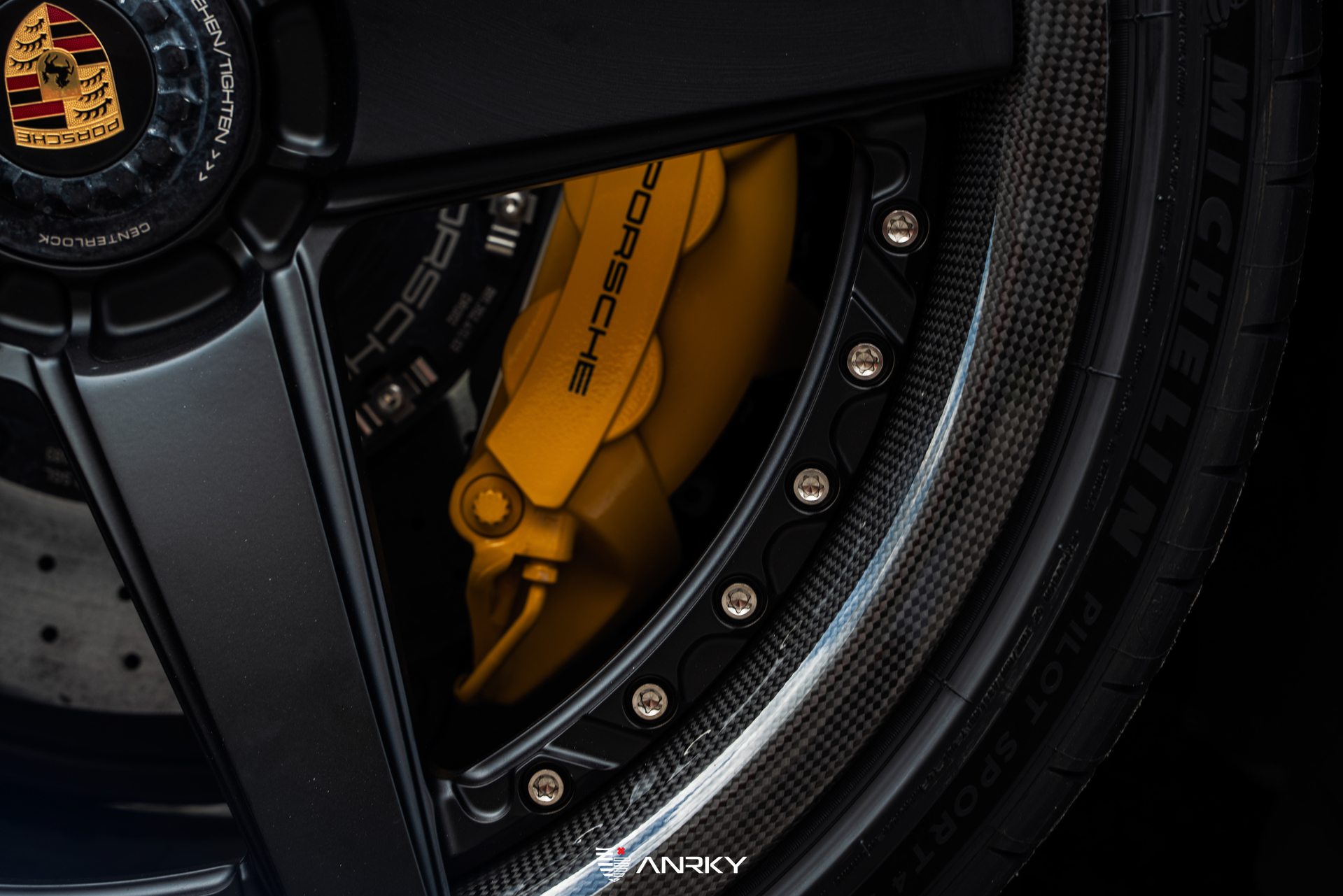 Porsche 991.1 Turbo S | Black | on ANRKY RS5.3C | Satin Black