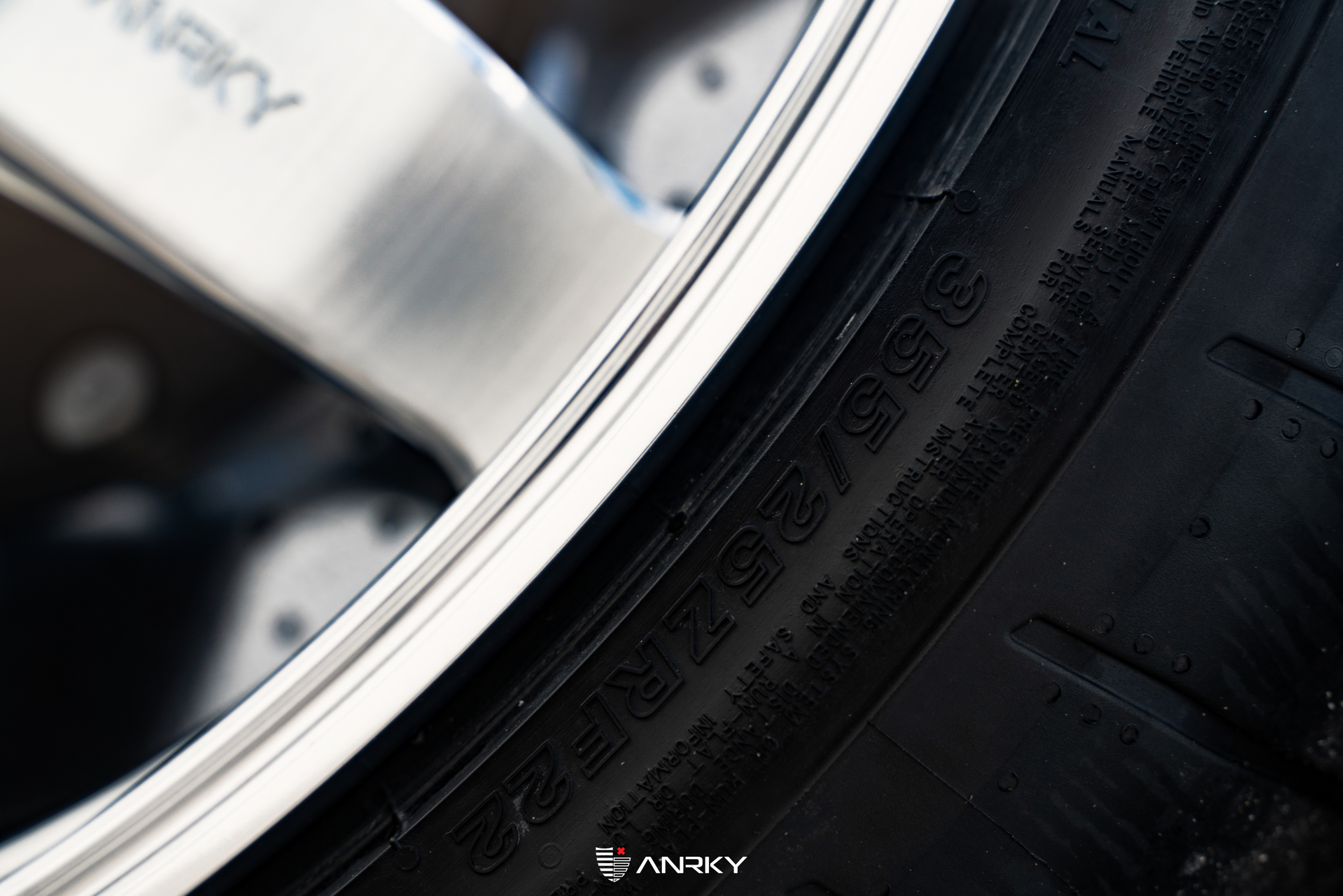 Porsche 992 Turbo S | Black | on ANRKY JDX-200 | Brushed Face + Mirror Polished Windows