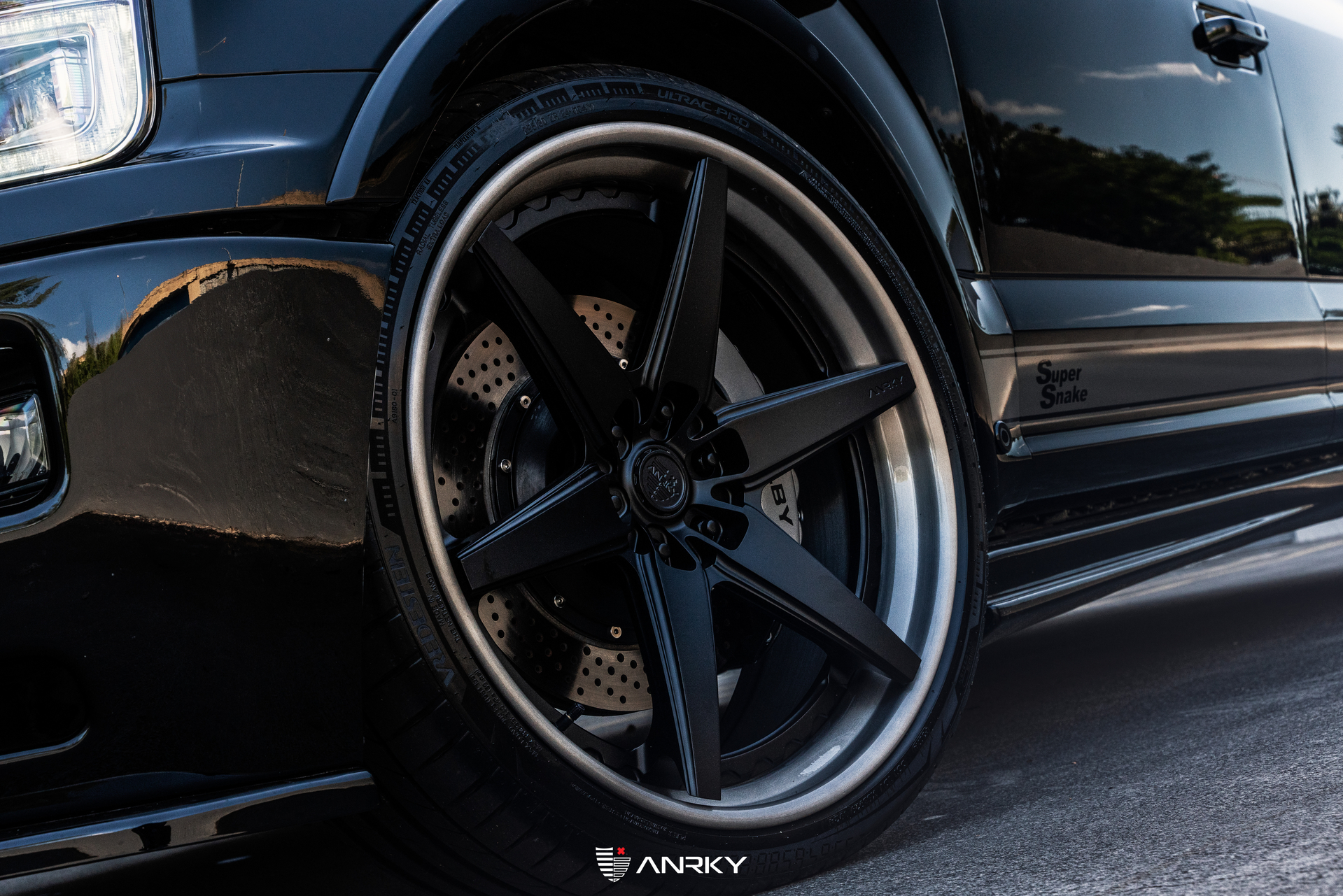 Shelby Ford F150 Super Snake | Agate Black | on ANRKY RS6.3 | Satin Black