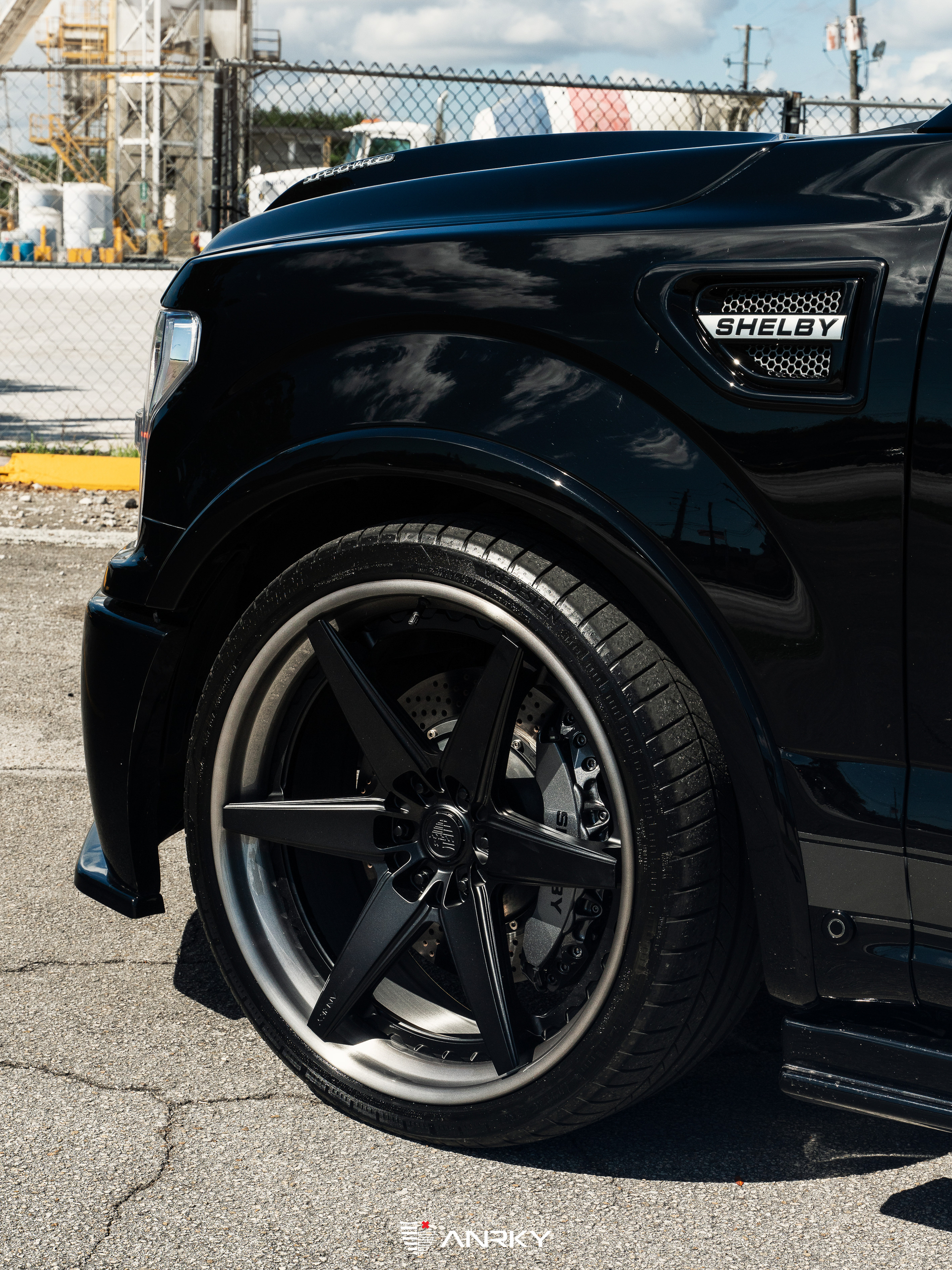 Shelby Ford F150 Super Snake | Agate Black | on ANRKY RS6.3 | Satin Black