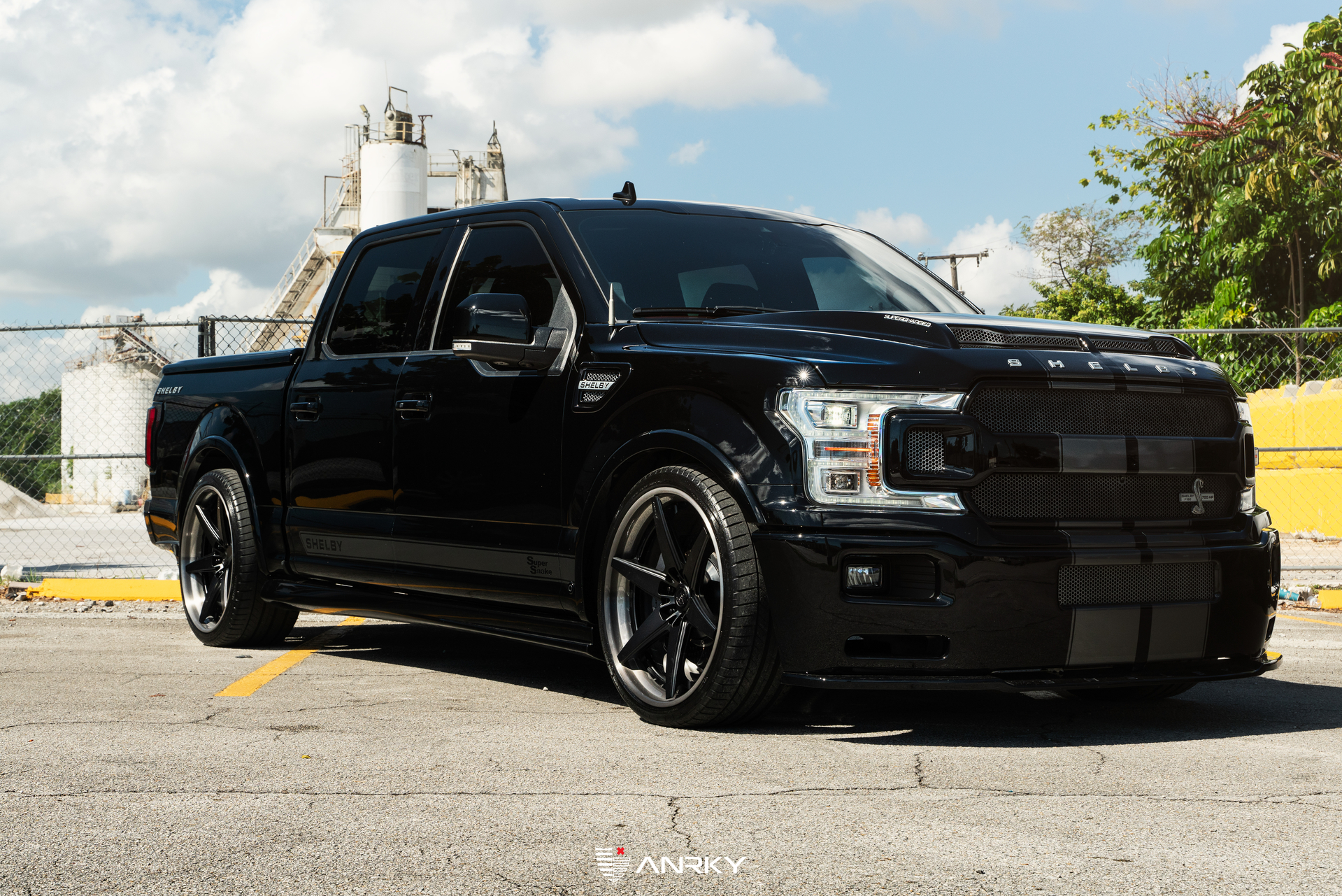 Shelby Ford F150 Super Snake | Agate Black | on ANRKY RS6.3 | Satin Black