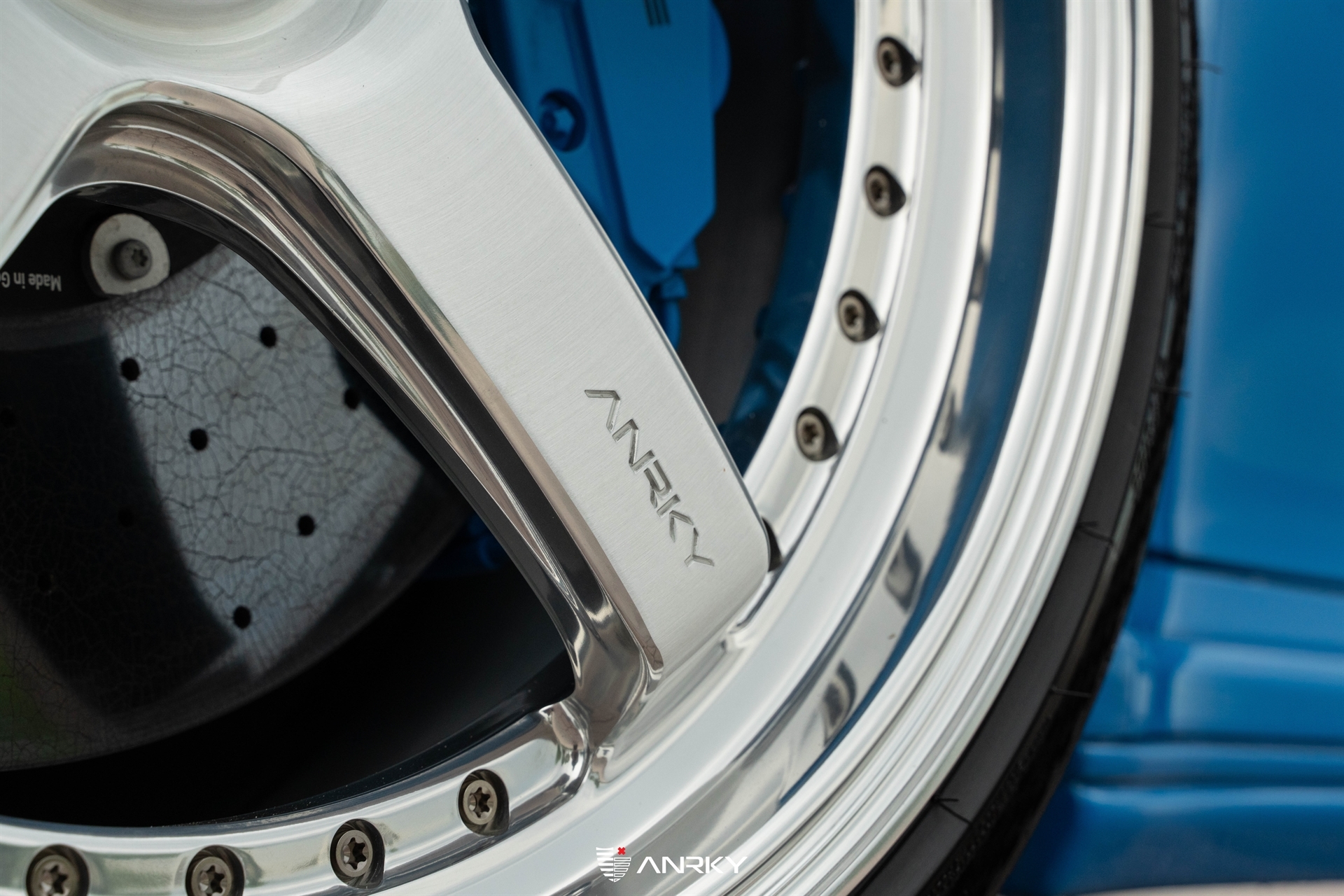 TECHART 992 Turbo S | Riviera Blue | on ANRKY JDX-200 | Brushed Clear Face + Mirror Polished Windows