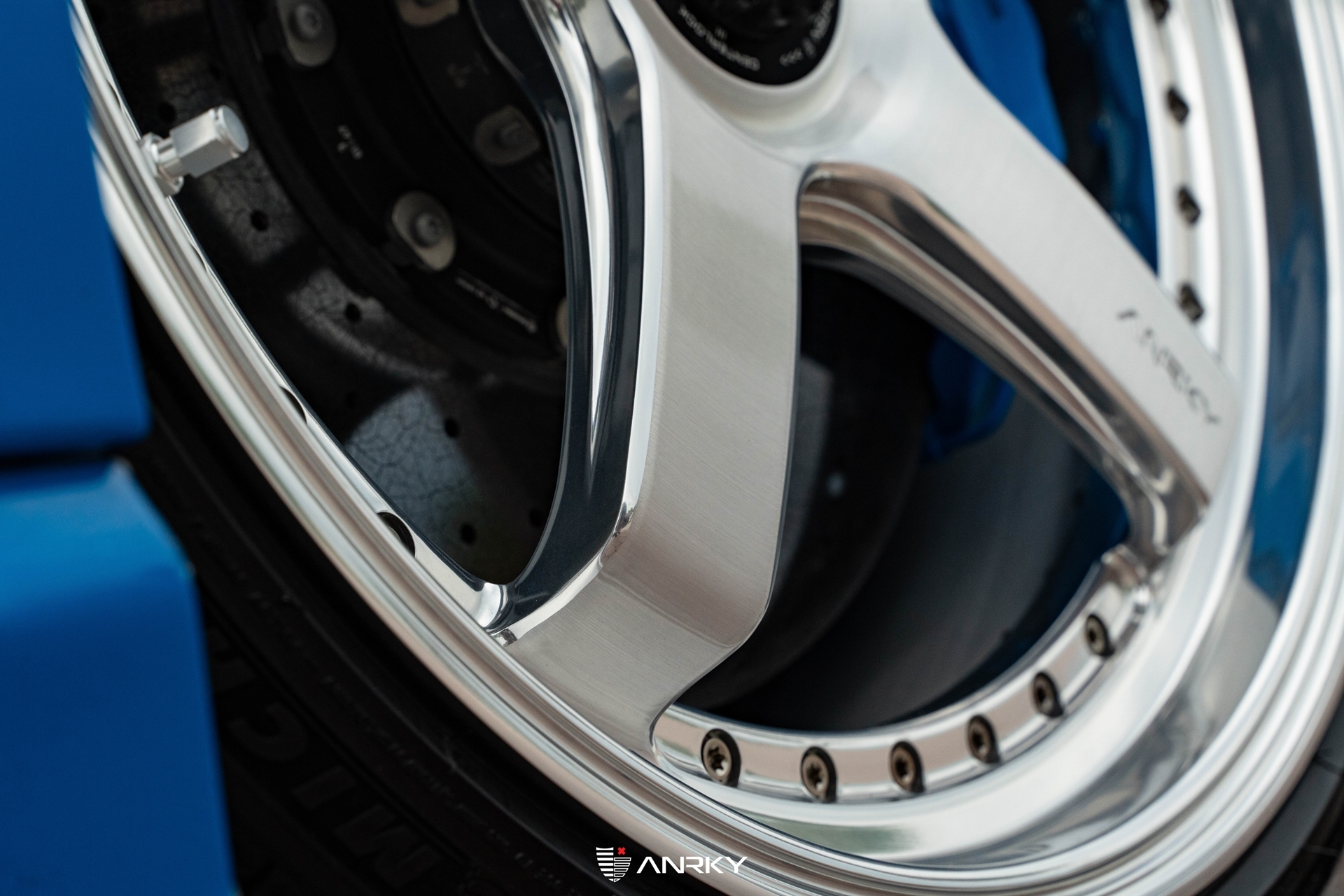 TECHART 992 Turbo S | Riviera Blue | on ANRKY JDX-200 | Brushed Clear Face + Mirror Polished Windows