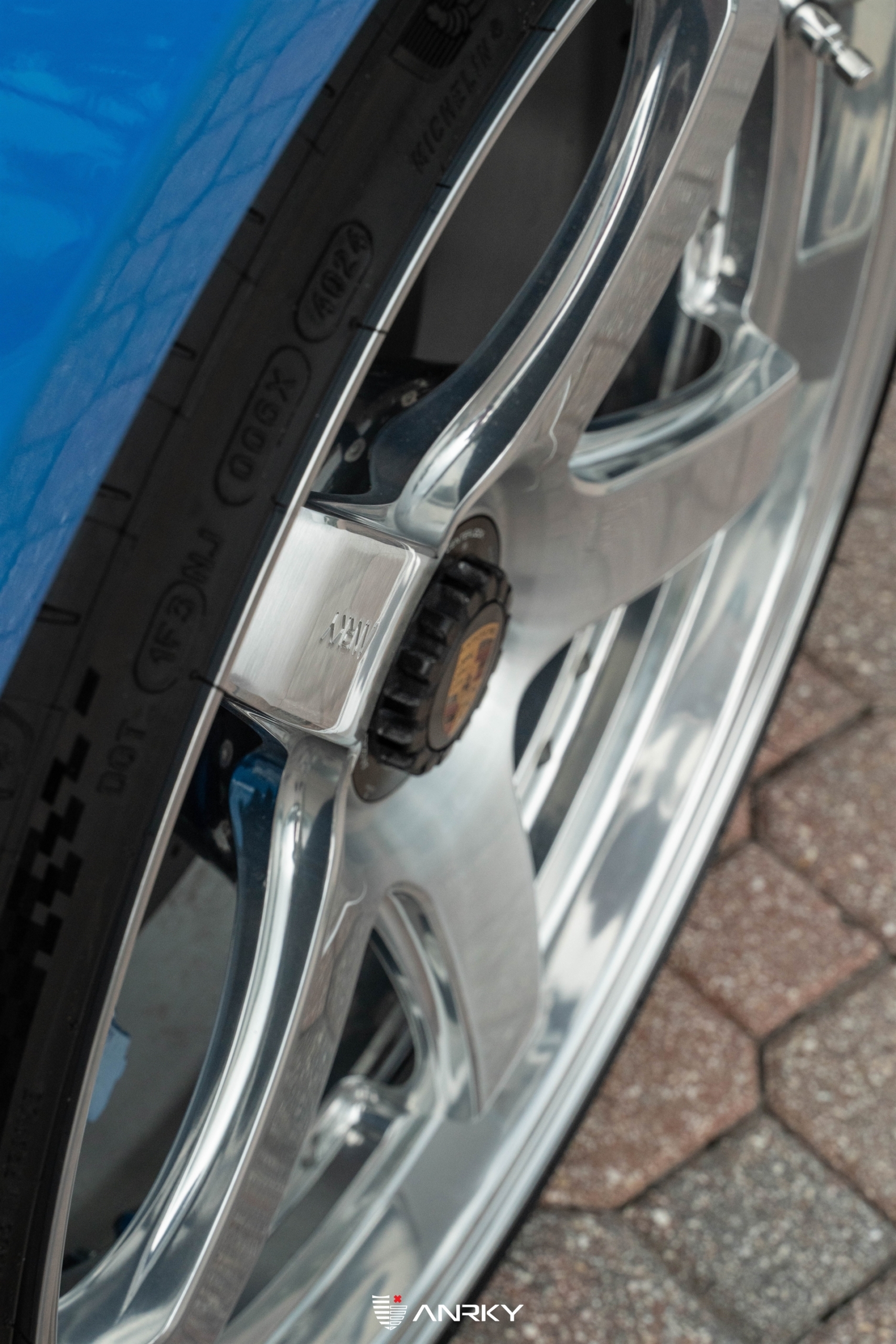 TECHART 992 Turbo S | Riviera Blue | on ANRKY JDX-200 | Brushed Clear Face + Mirror Polished Windows