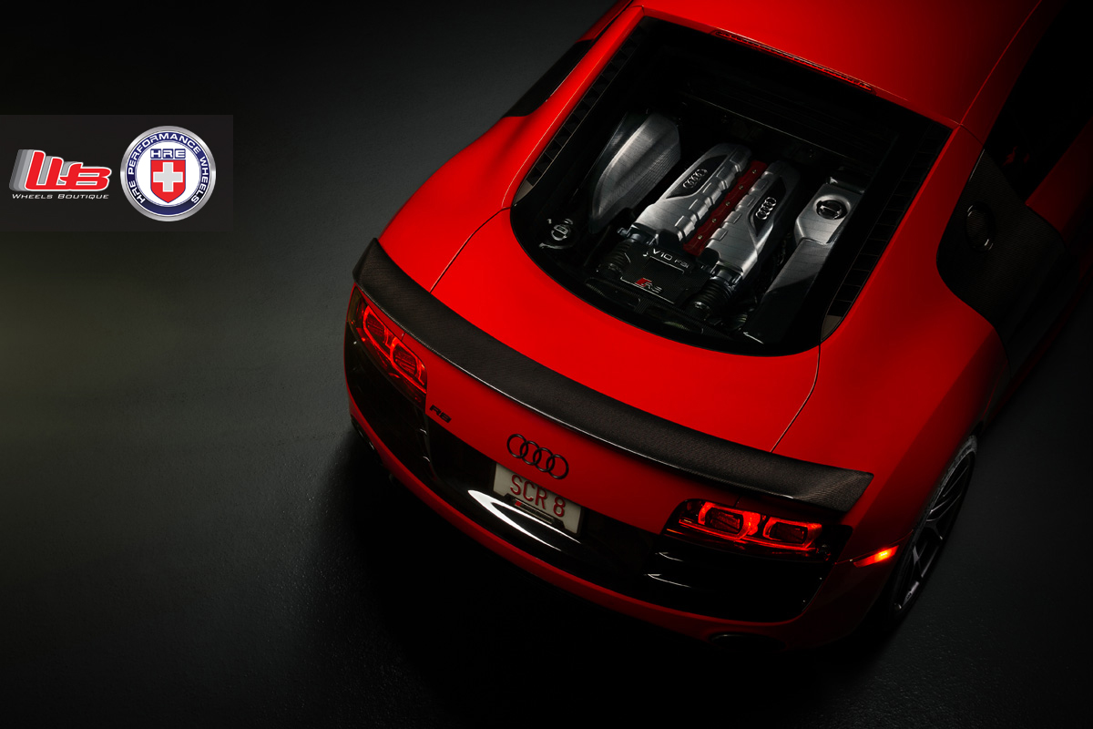 HRE P101 Satin Black | Audi R8