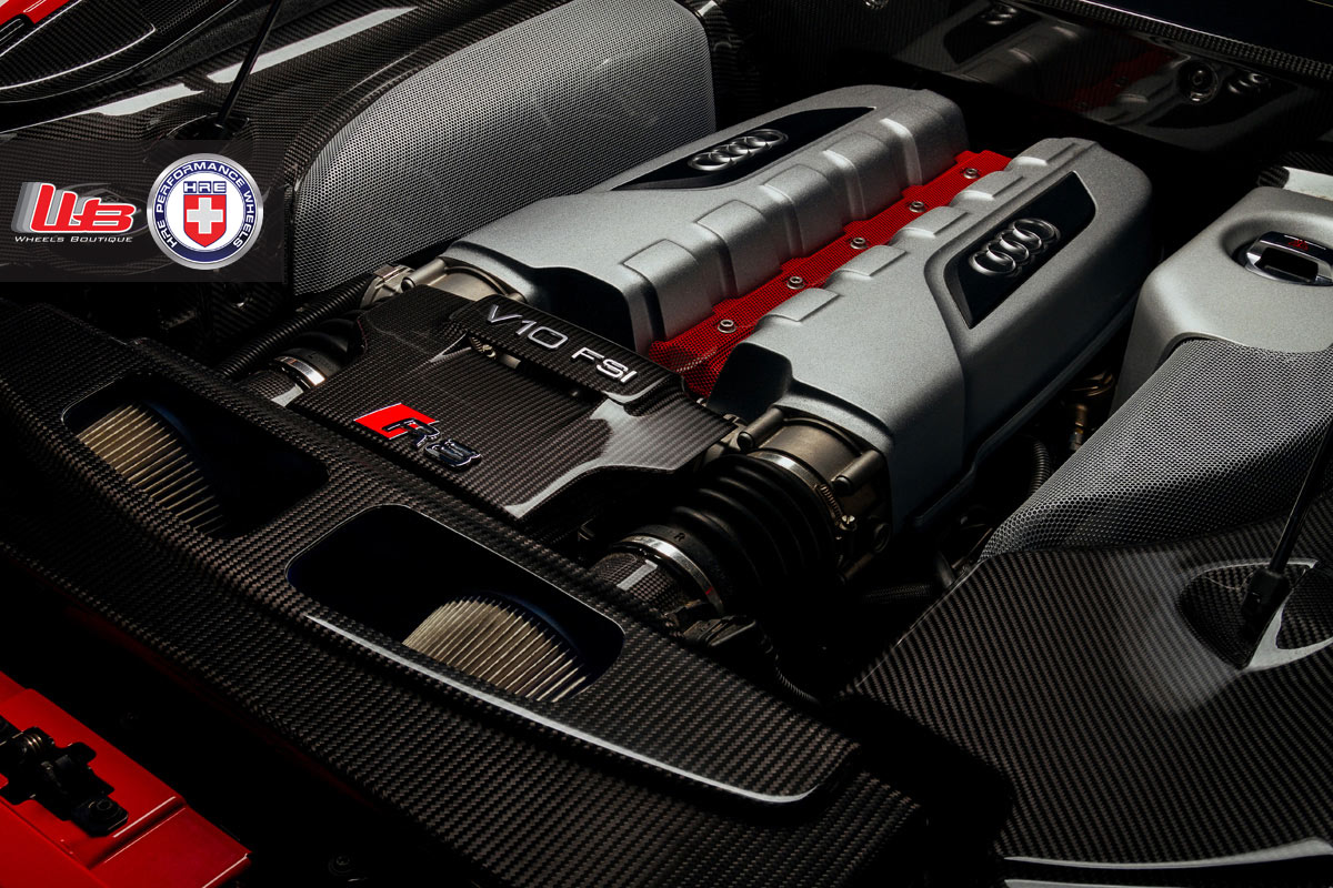 HRE P101 Satin Black | Audi R8