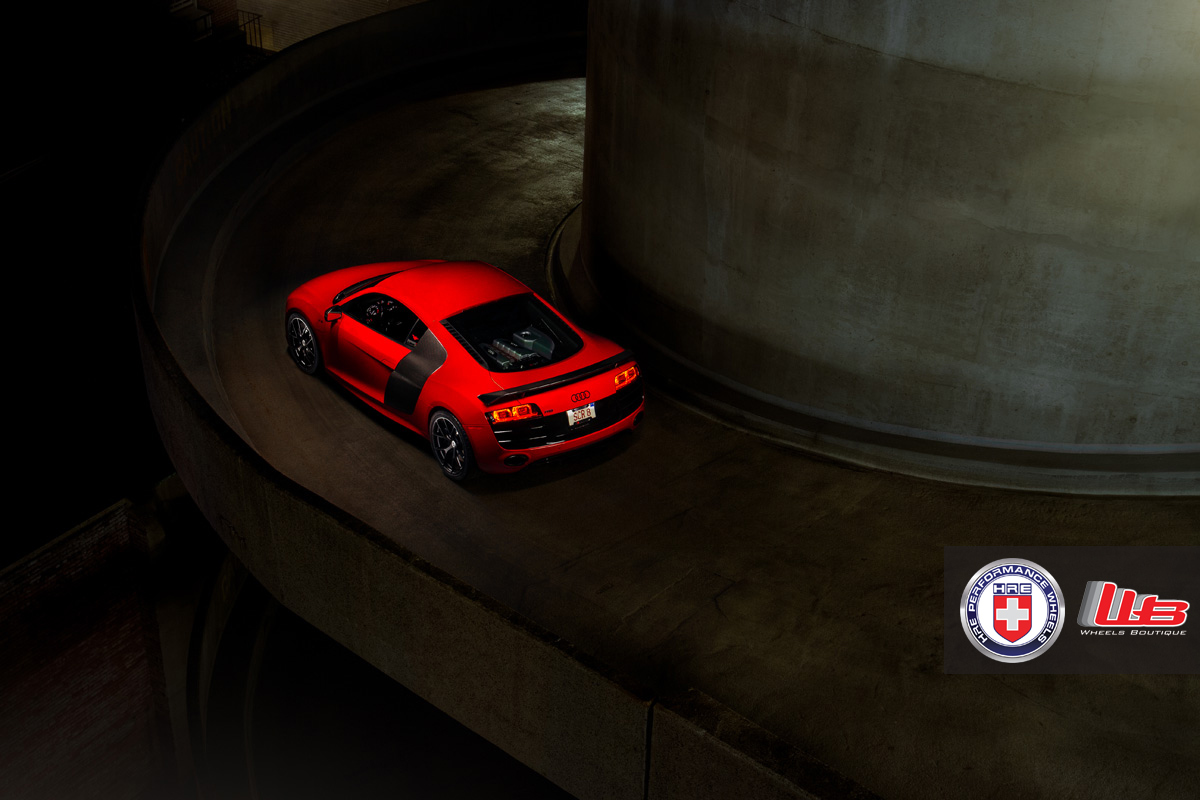 HRE P101 Satin Black | Audi R8