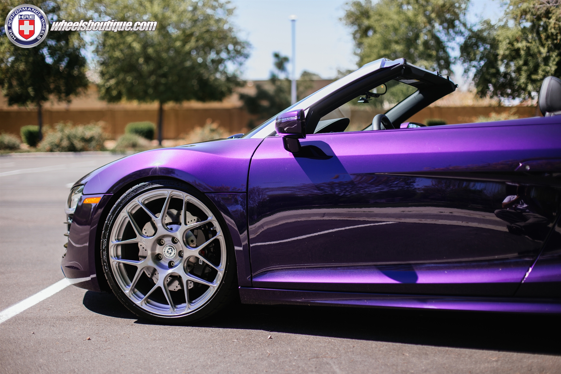 HRE P40SC | Audi R8 Velvet Purple