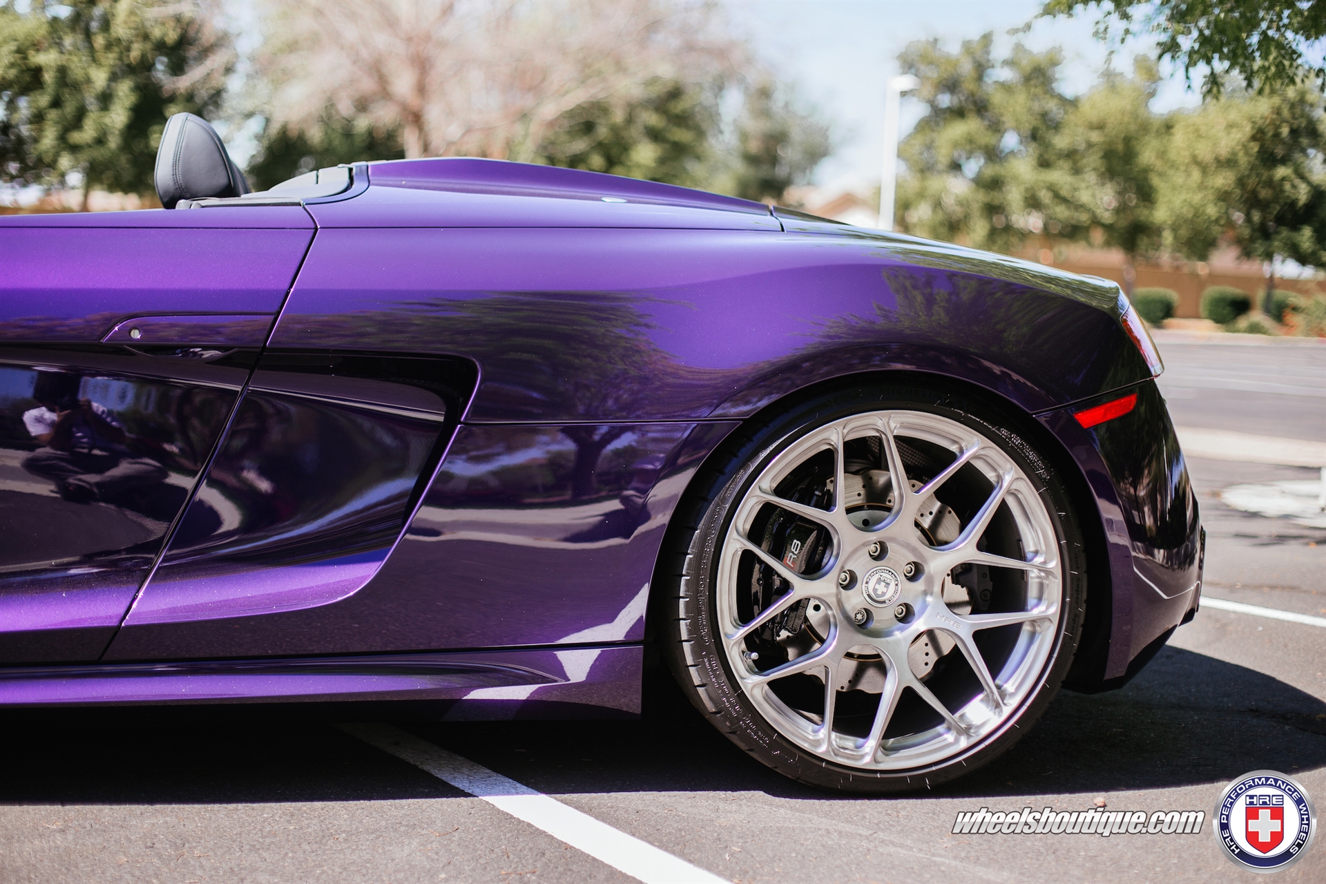 HRE P40SC | Audi R8 Velvet Purple
