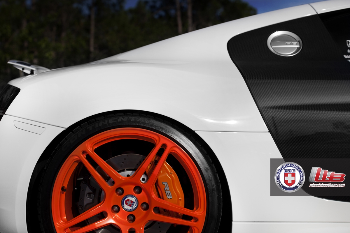 HRE P47SC Brushed Orange | Audi R8
