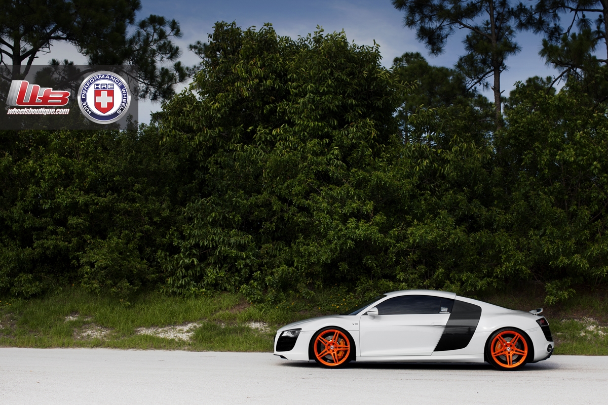 HRE P47SC Brushed Orange | Audi R8