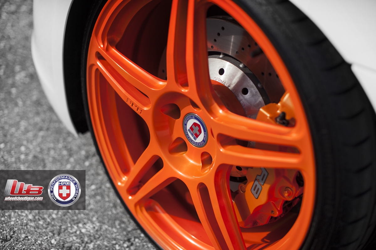 HRE P47SC Brushed Orange | Audi R8